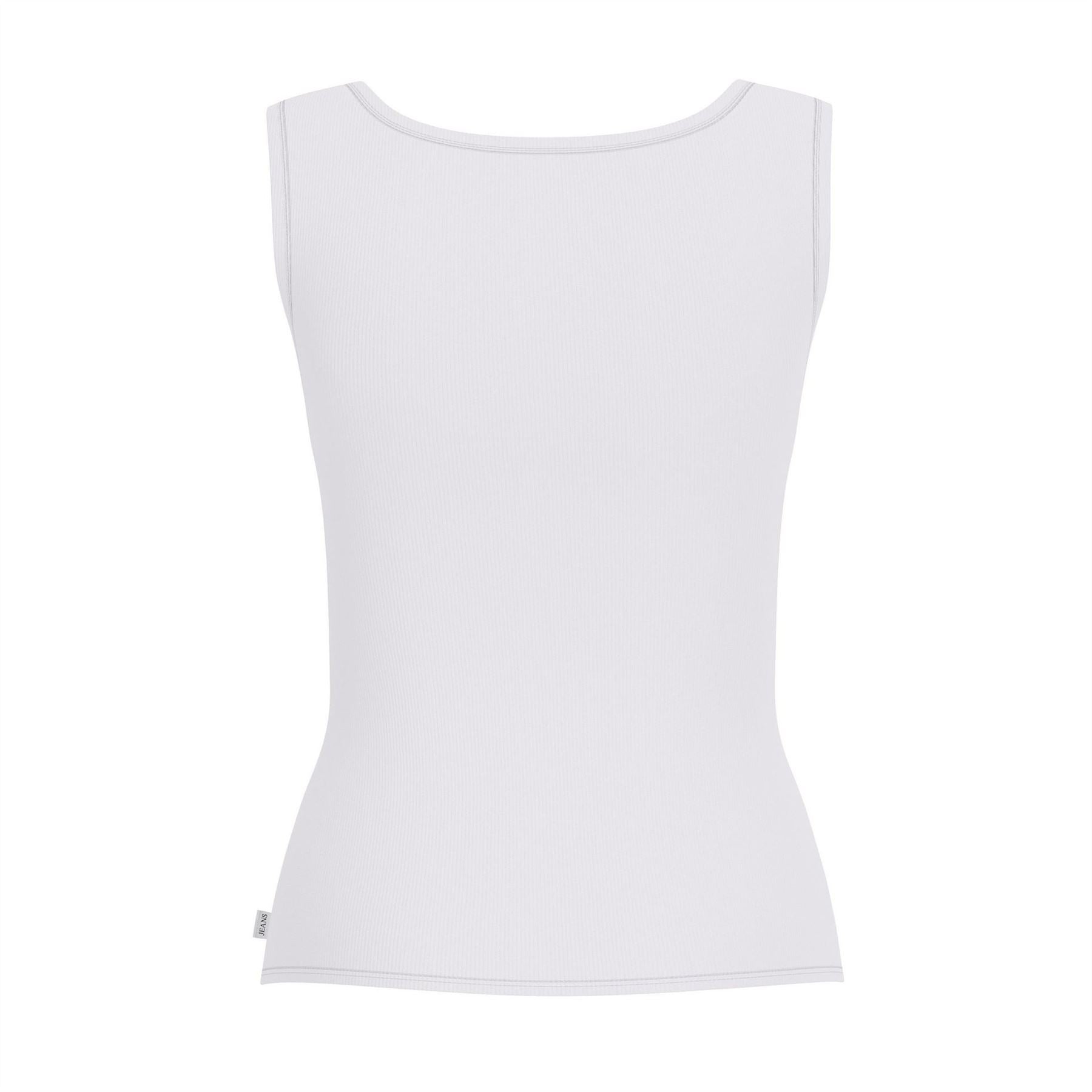 Guess Star Square Neck Slim Fit Tank