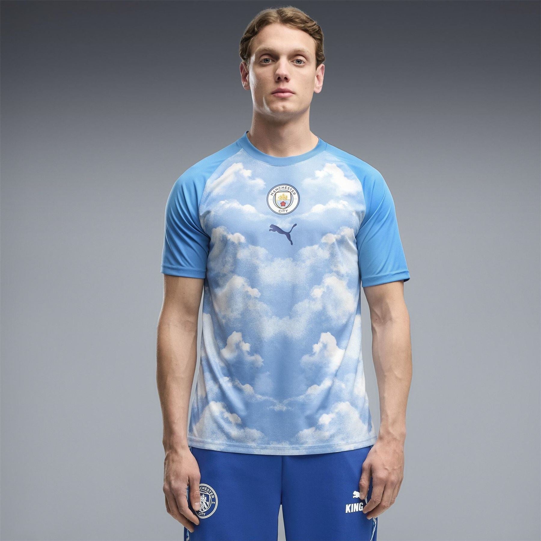 Puma Mens City Pre Match Shirt 2026 27