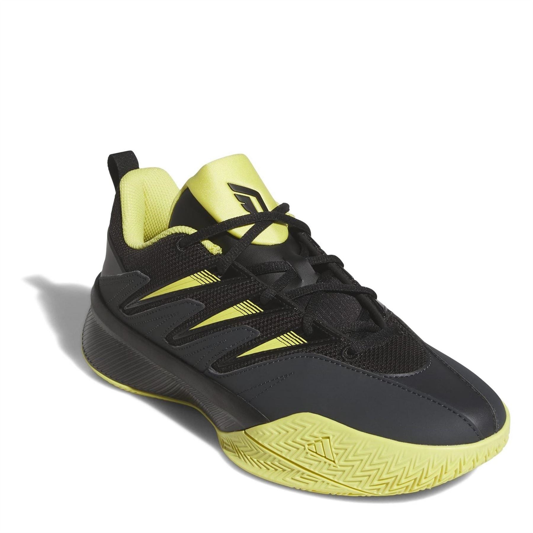 adidas Dame Court 3 Lace-Up Low Top Sneakers