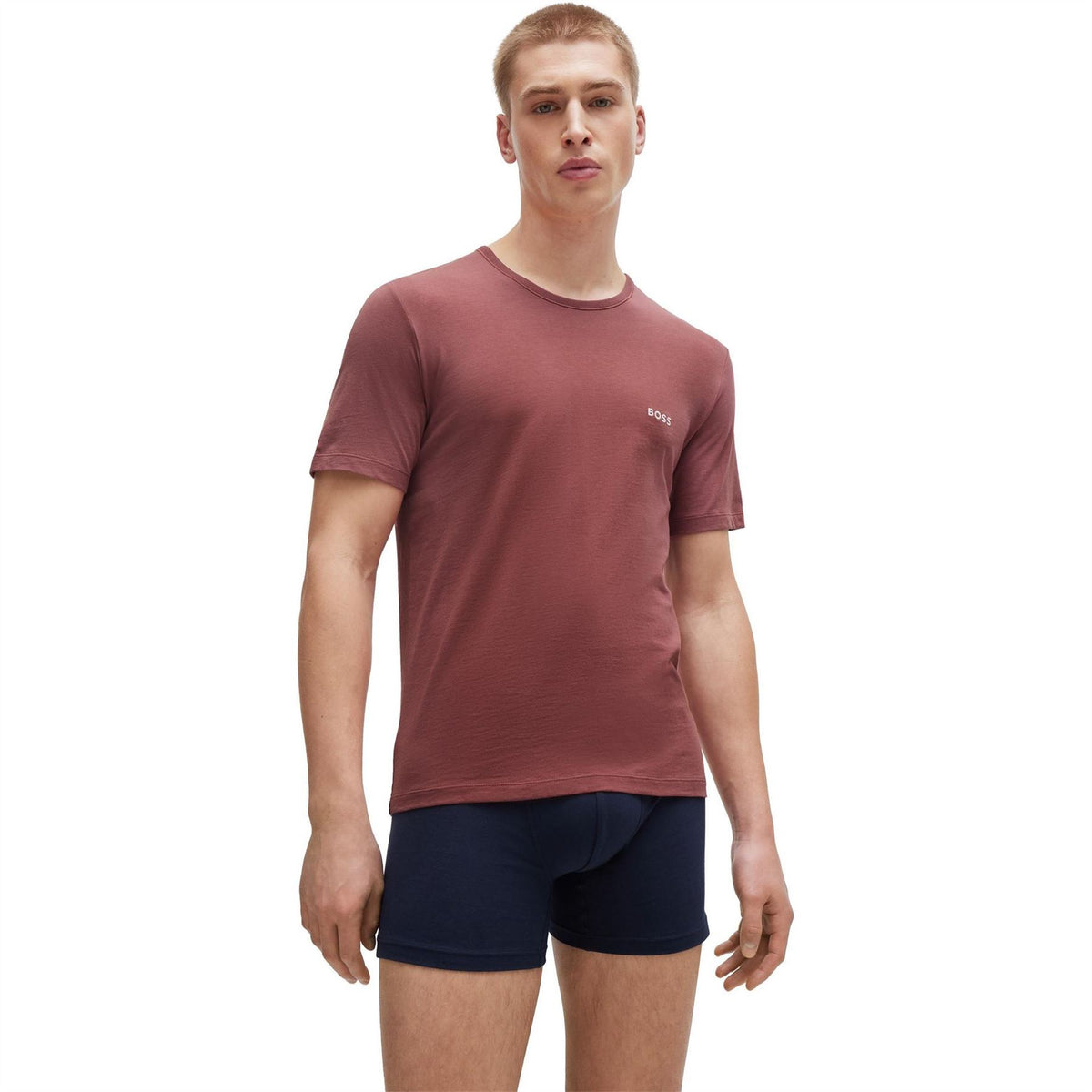 Boss BOSS Bodywear 3 Pack Premium Cotton T Shirts   Crew Neck