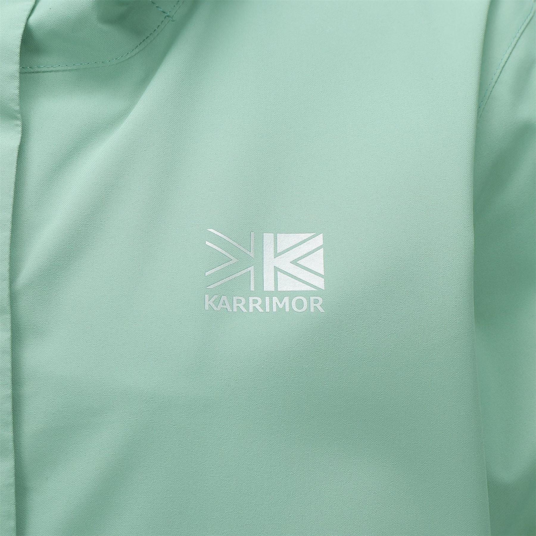 Karrimor Lightweight Hooded Water And Wind Resistant Knee Length Waterproof Jacket