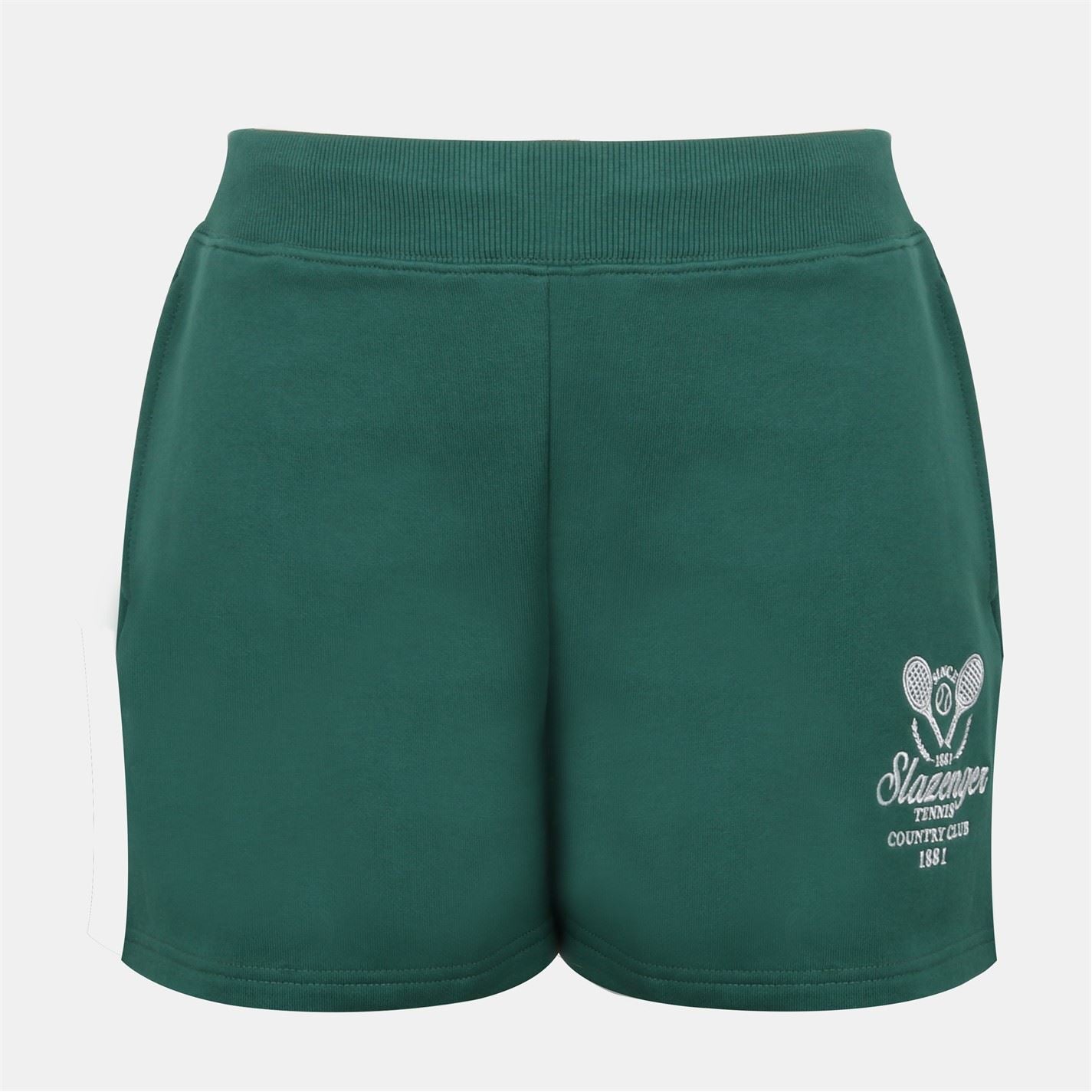 Slazenger Tennis Elasticated Waistband Bermuda Shorts