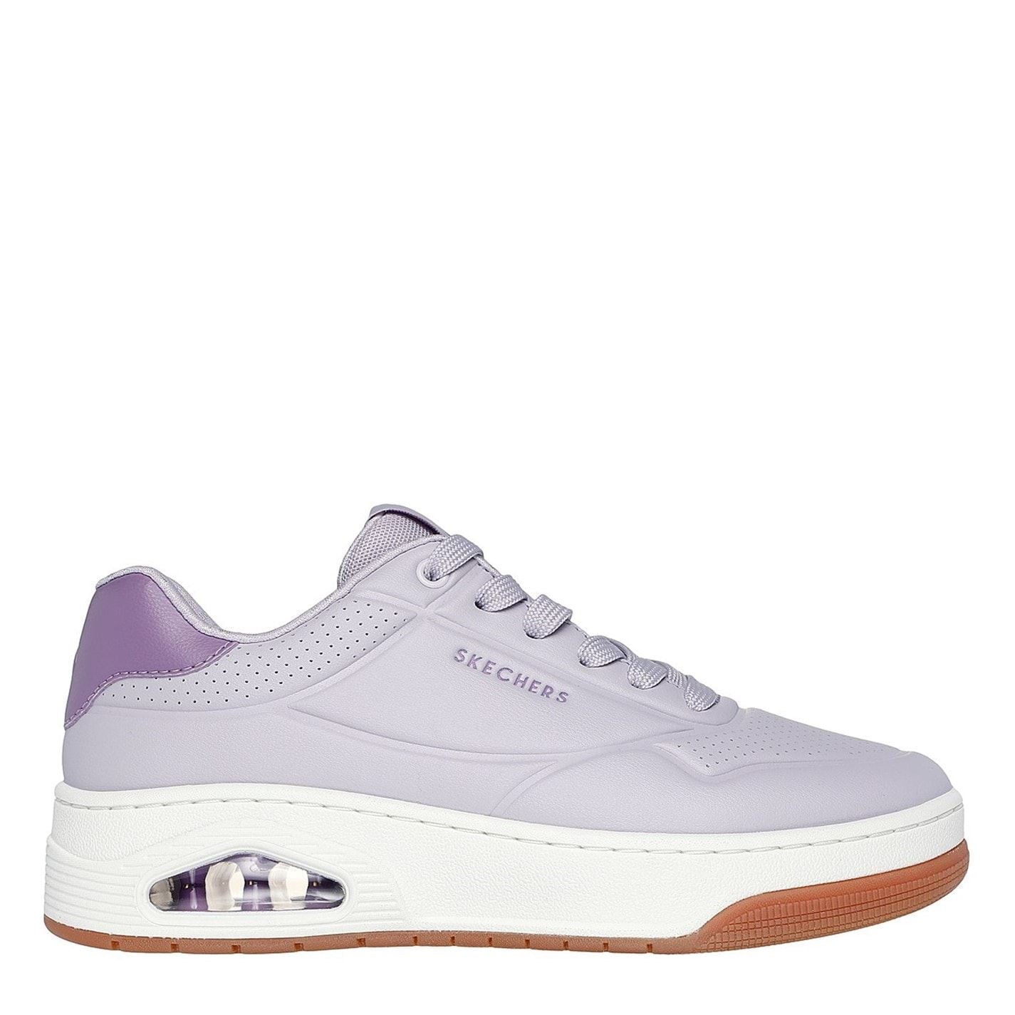 Skechers Uno Low Heel Court Trainers