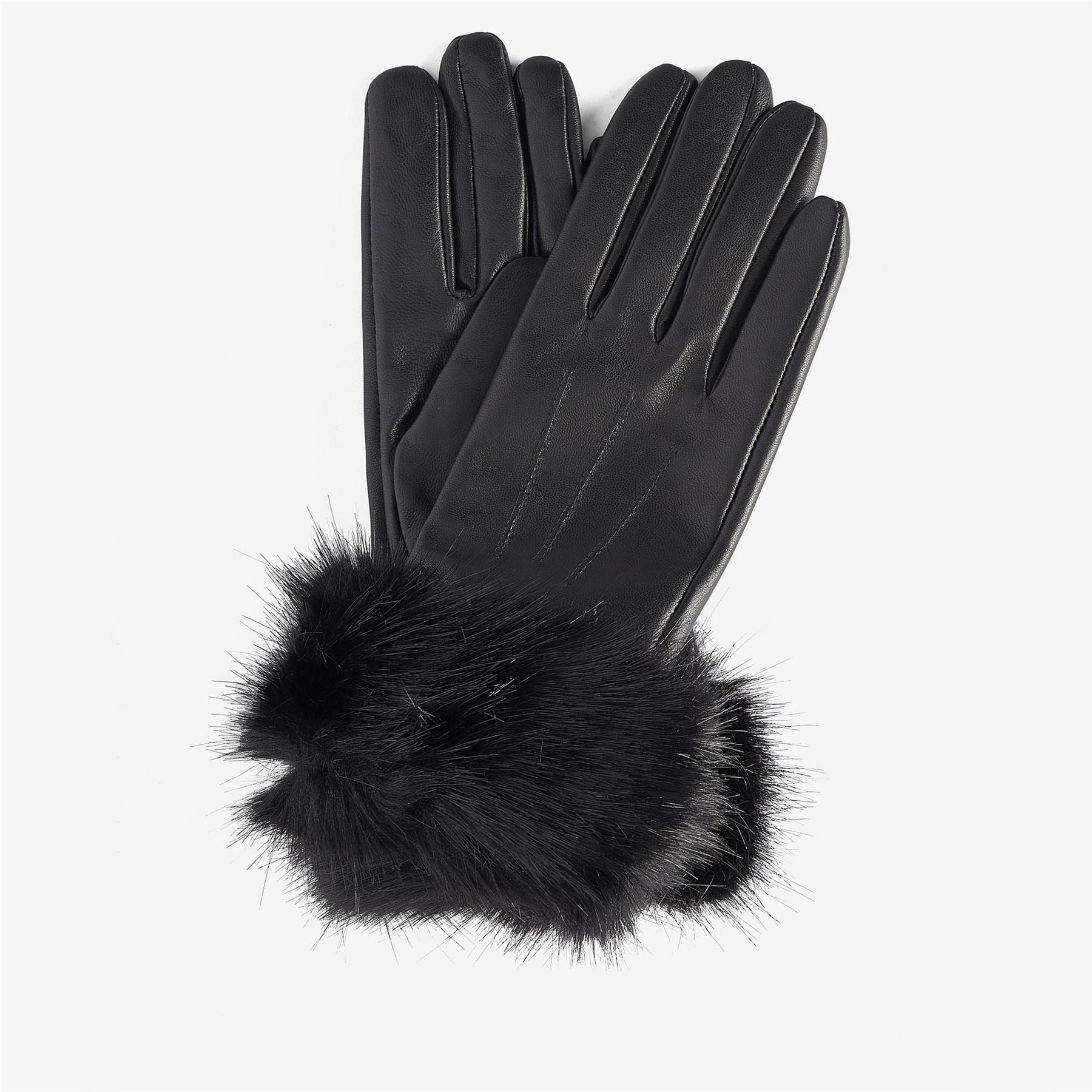 Barbour Trimmed Leather Gloves