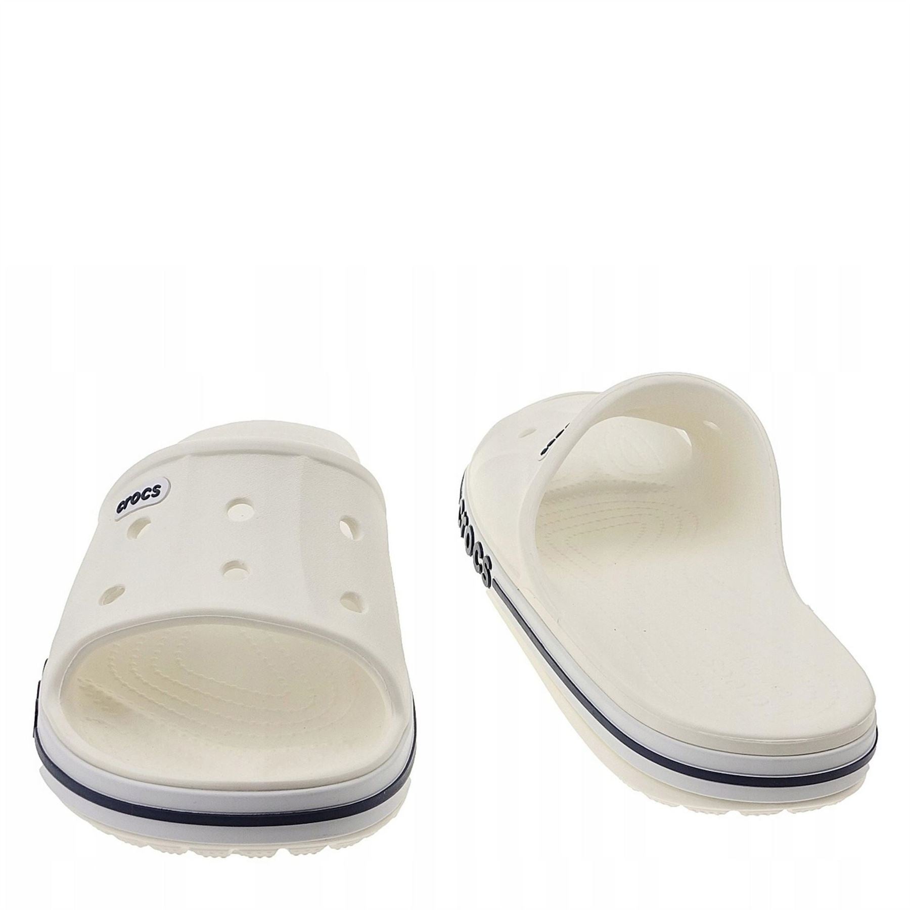 Crocs Bayaband Slip On Wordmark Slides