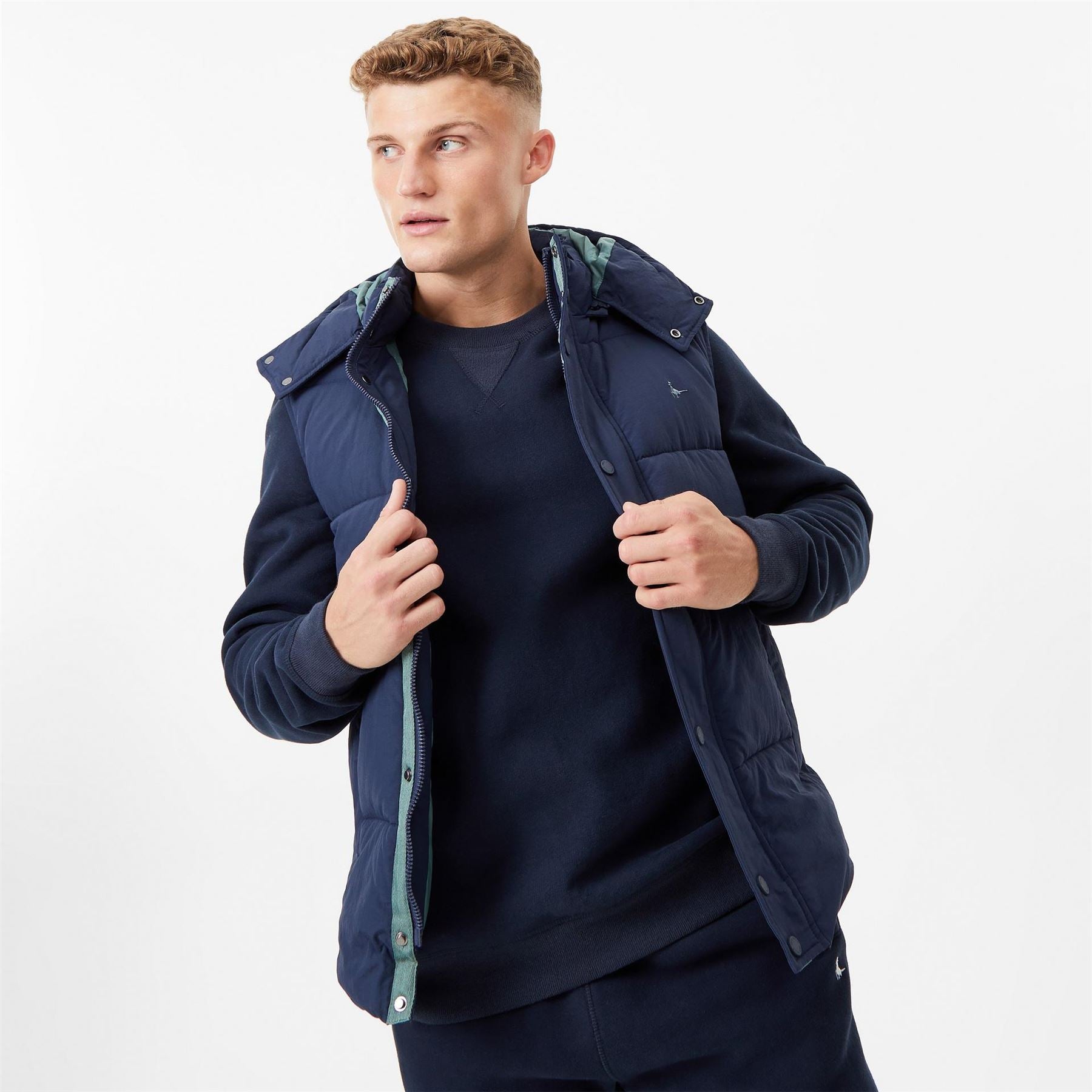 Jack Wills Mens Firstone Puffer Gilet