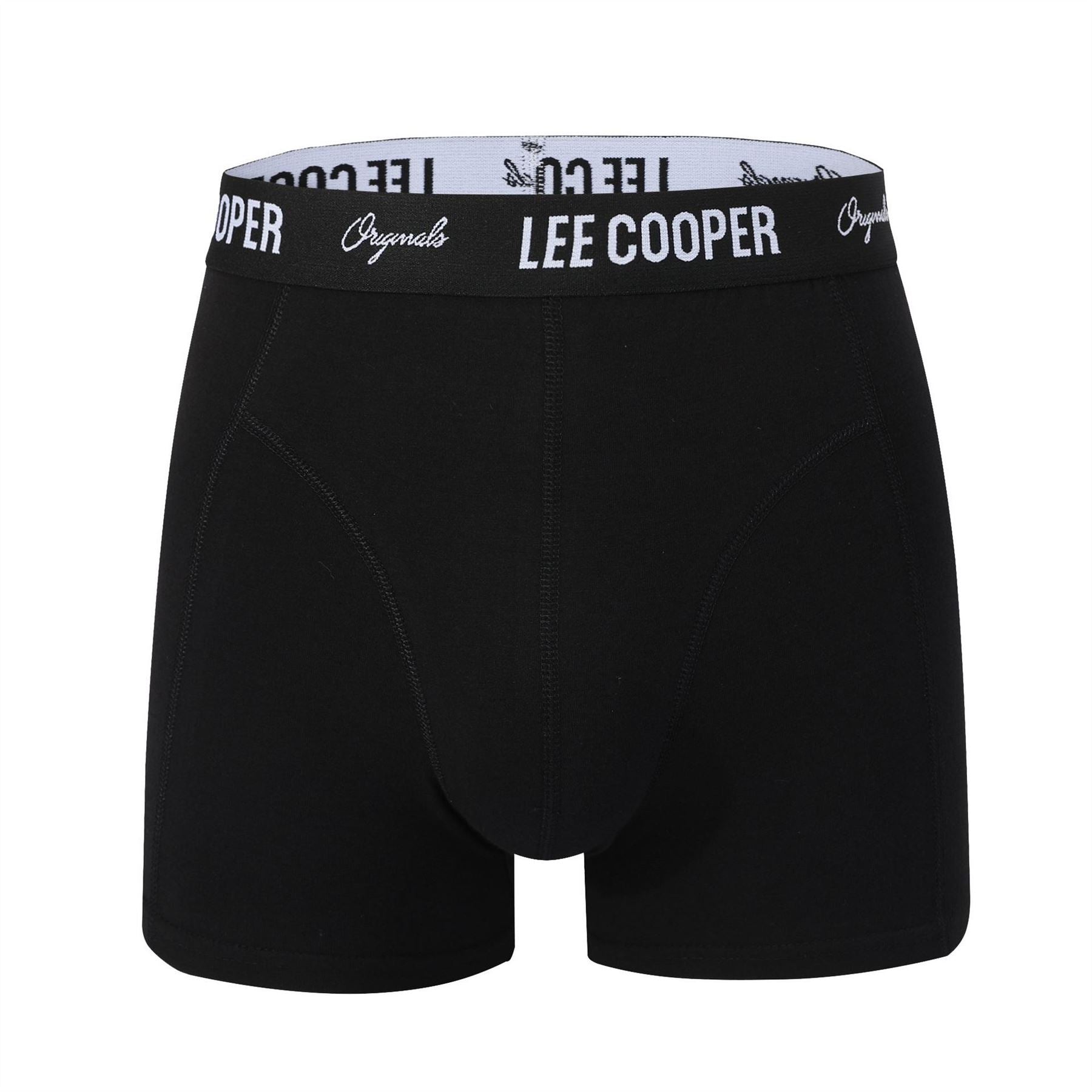 Lee Cooper Mens Cooper Essential Boxer Trunk 5 Pack