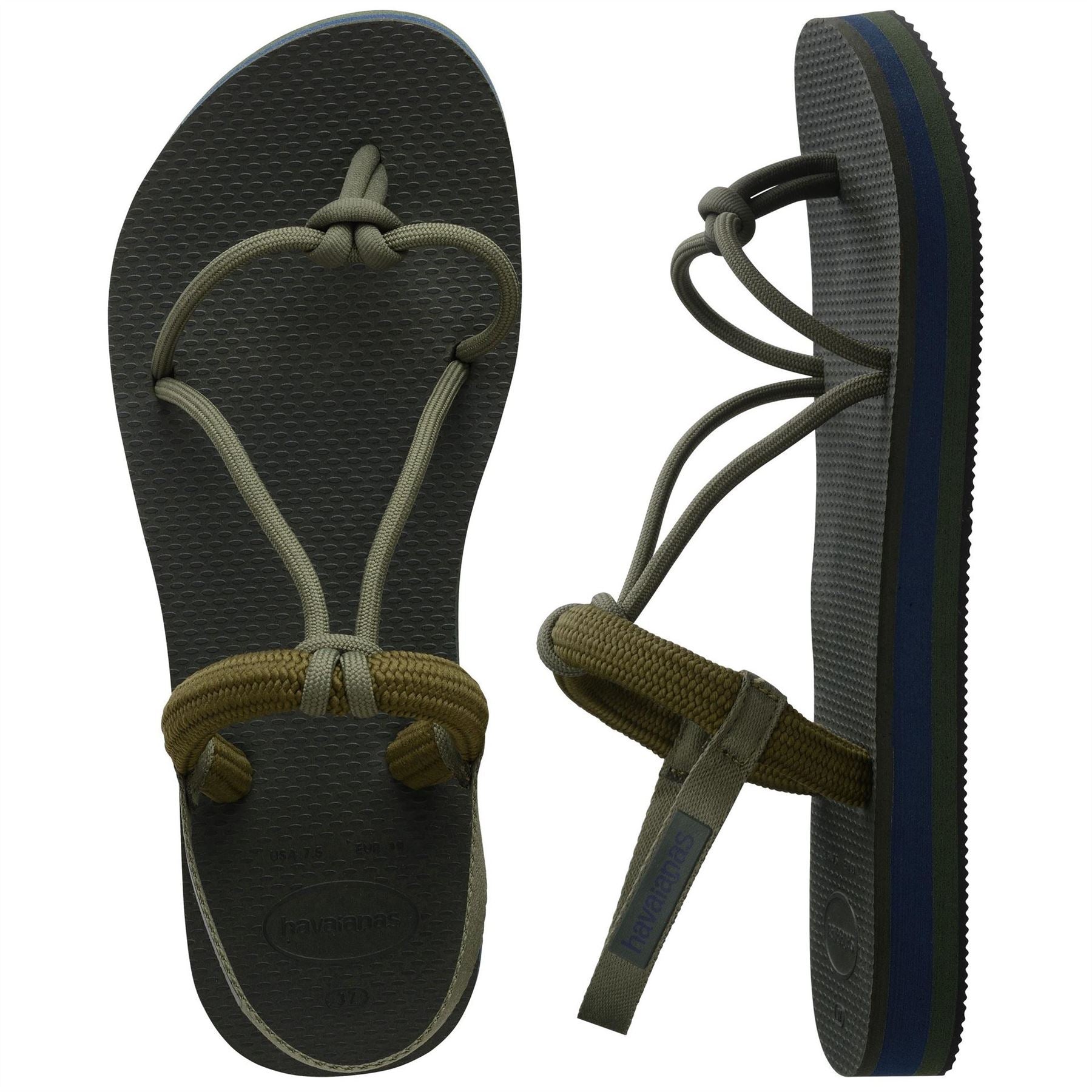 Havaianas Womens Hav. Cosmo Osaka Blue Star 36 Flip Flops