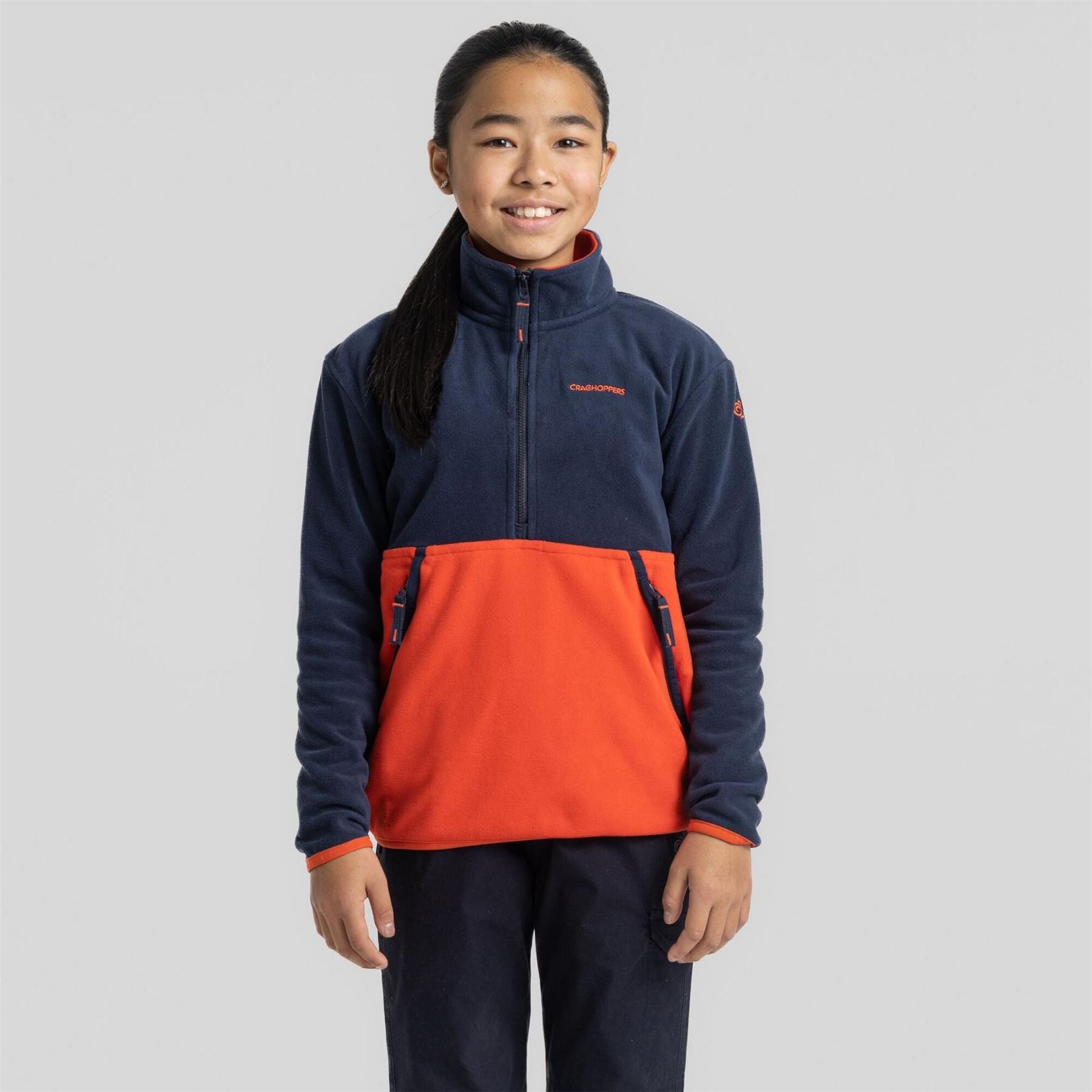 Craghoppers Kids Crag Valo Half Zip Fleece