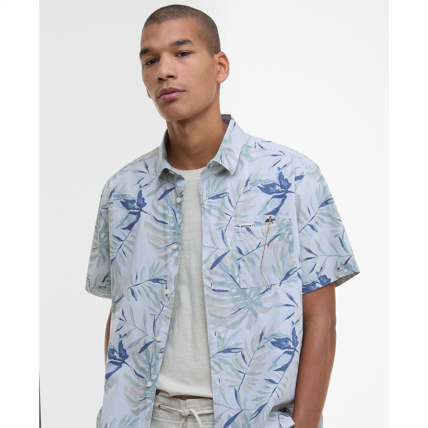 Barbour B.li Valleyfield Short Sleeve Patterned Shirt