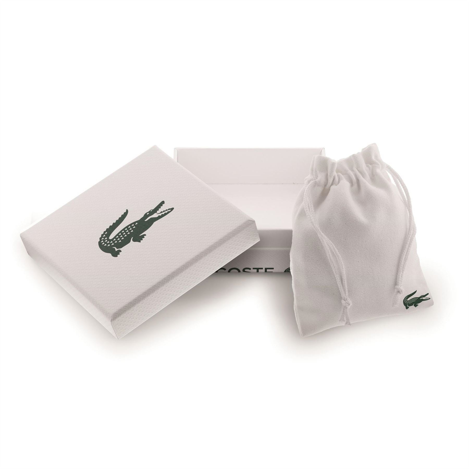 Lacoste Mens Stainless Steel Earstuds