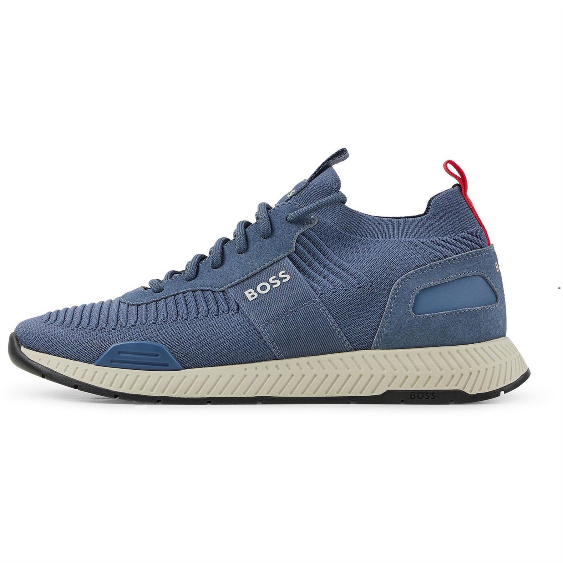 Boss Titanium Knit Trainers, Comfortable Design