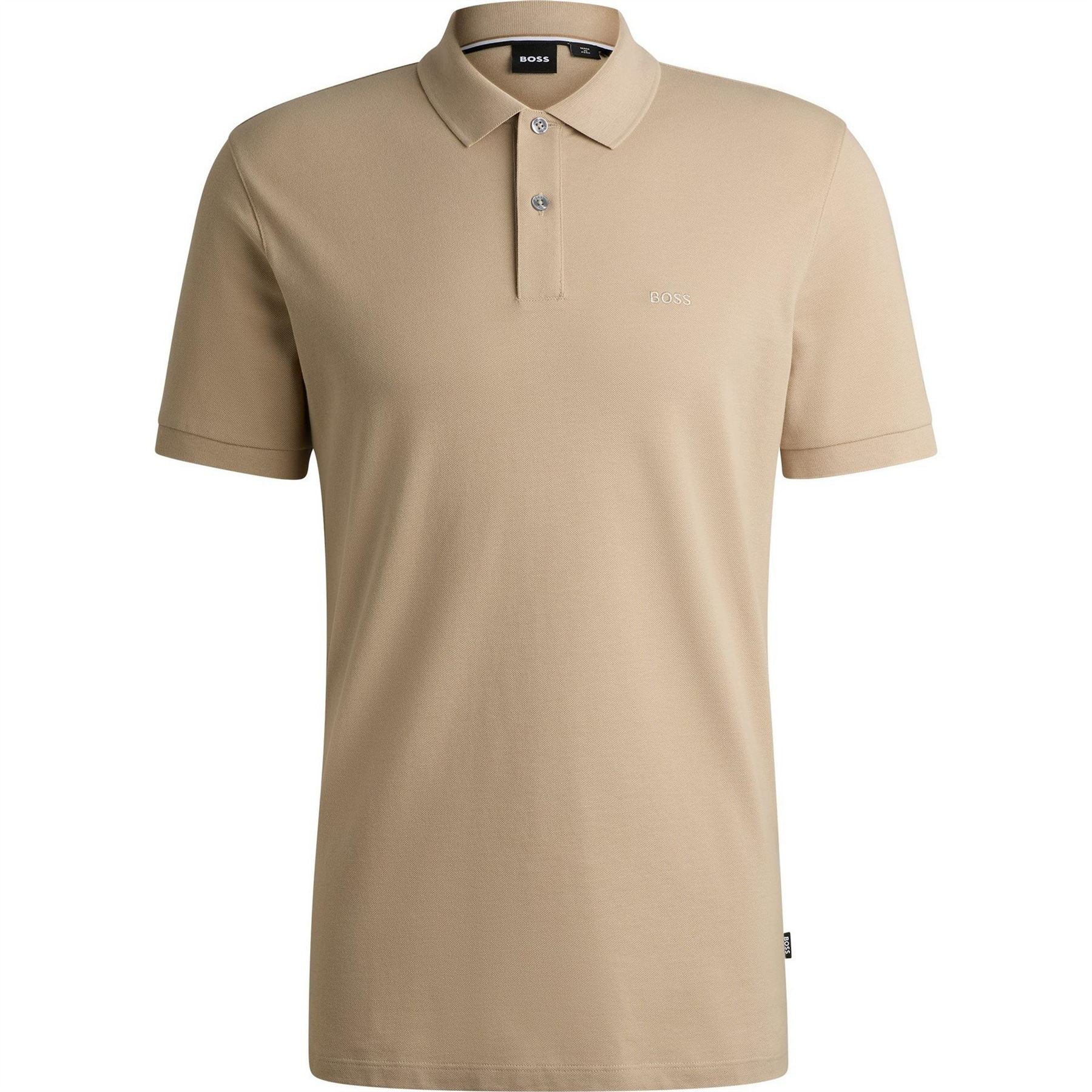 Boss BOSS BLACK Pallas Polo Iconic Logo Embroidered Shirt