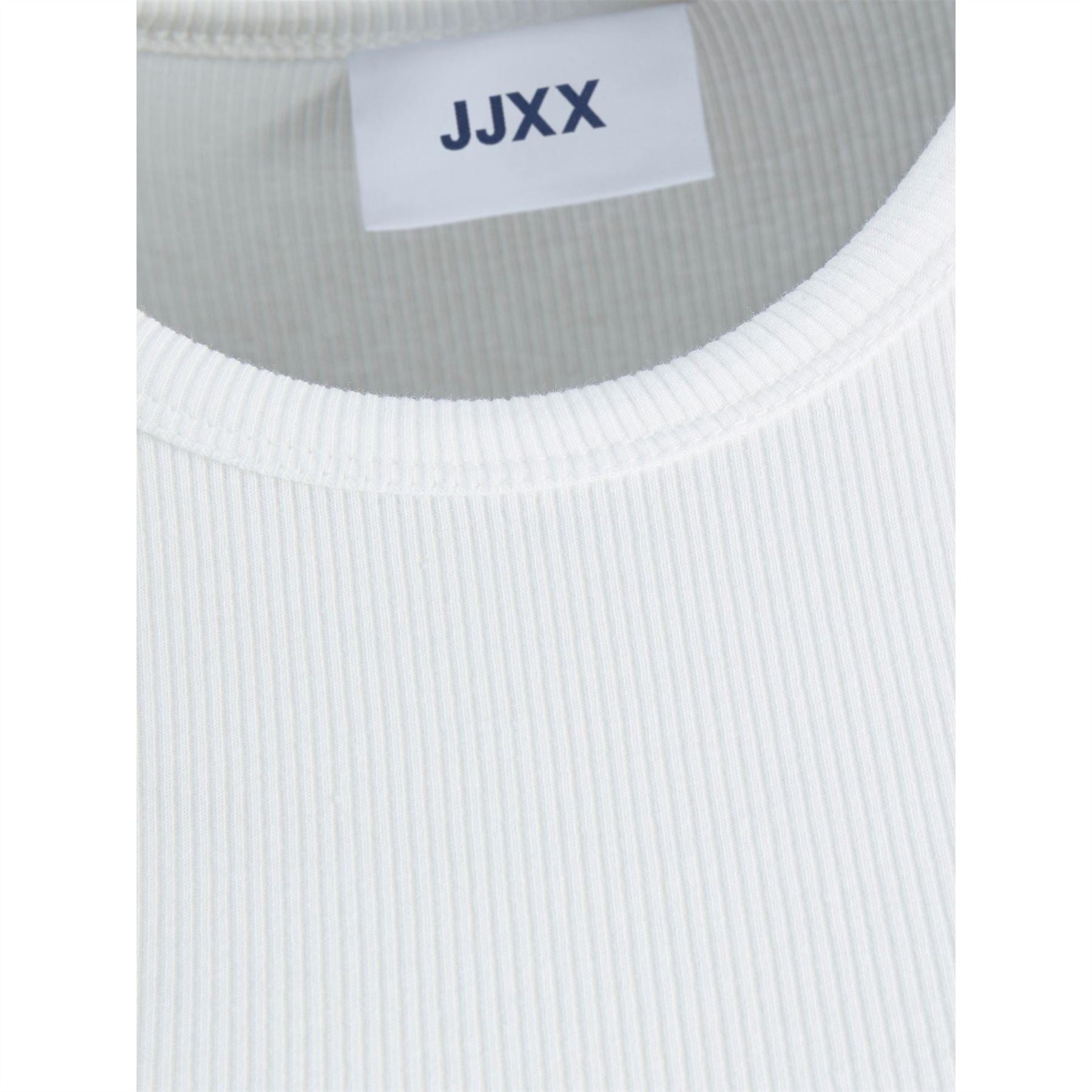 JJXX Feline Slim Fit Cropped Long Sleeve T-Shirt