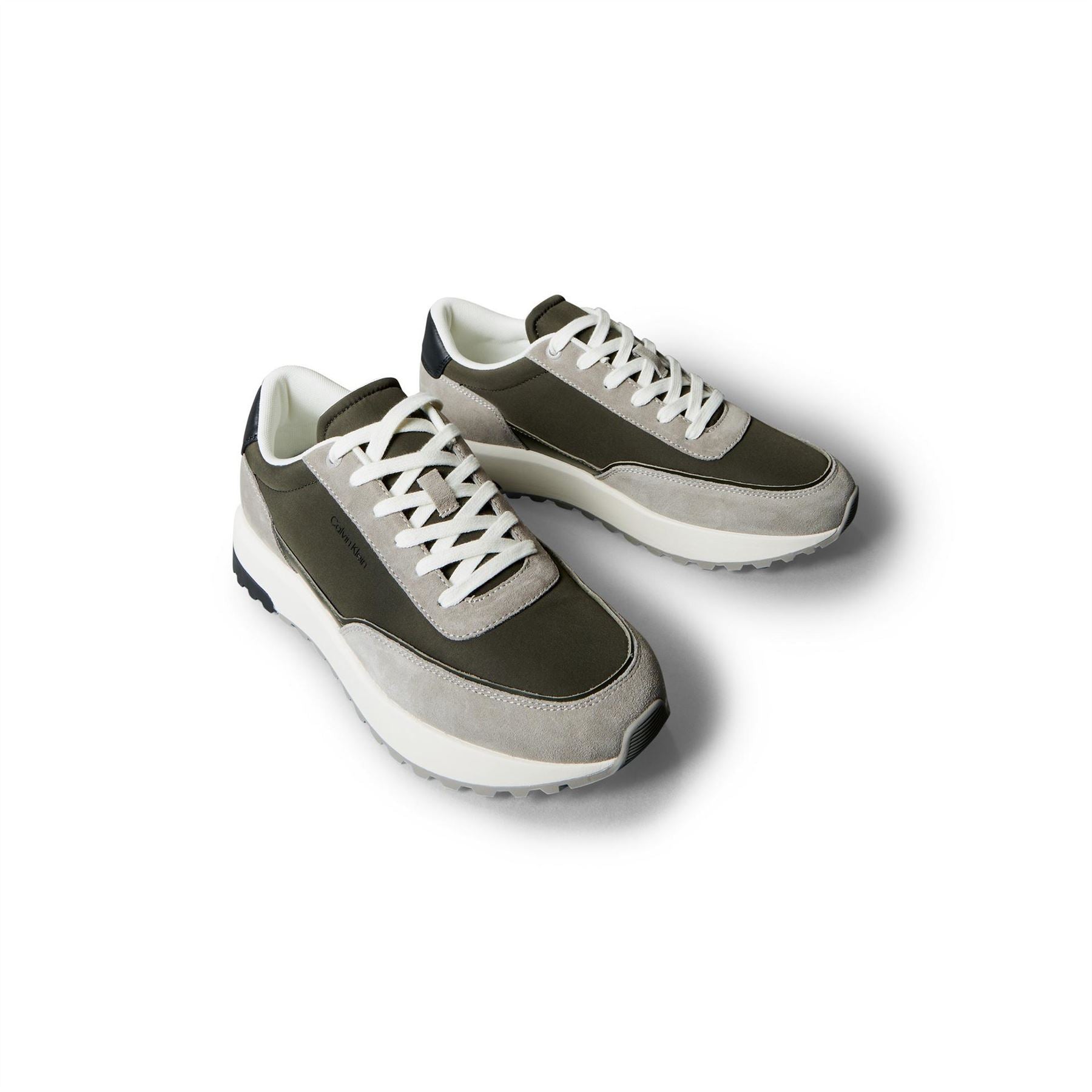 Calvin Klein Low Top Lace Up Round Toe Sneakers