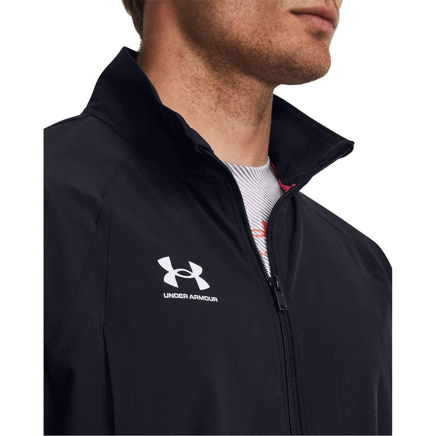 Under Armour Zip Neck Long Sleeve Athletic Top