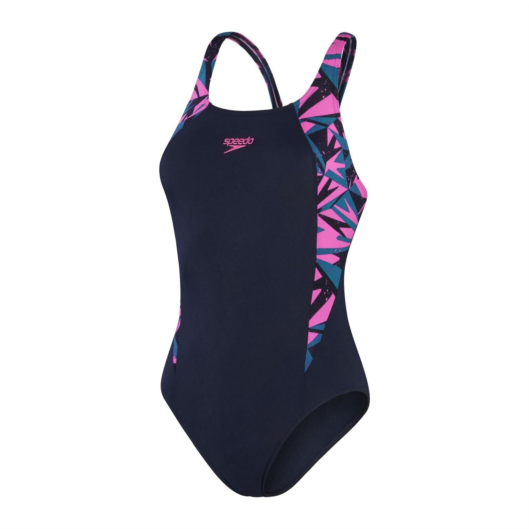 Speedo Womens Hyperboom Splice Muscleback Swimsuit