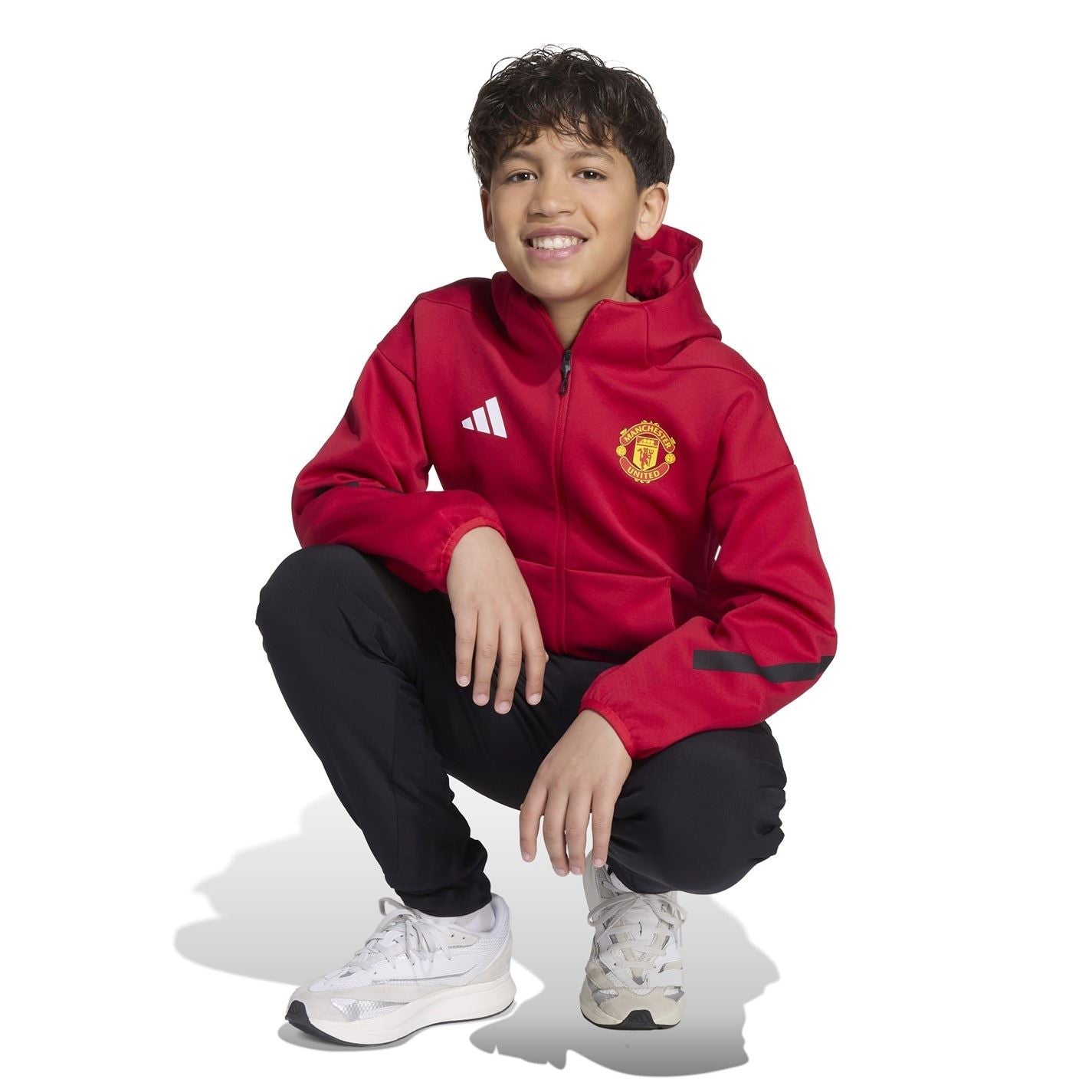 adidas Manchester United Anthem Jacket 2025 2026 Juniors