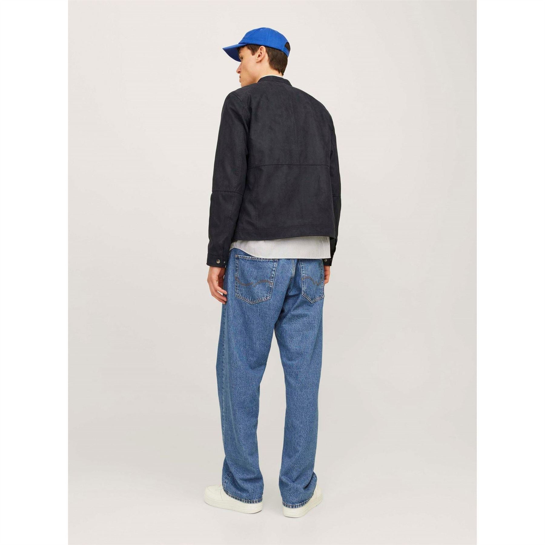 Jack and Jones Mens Biker Jacket