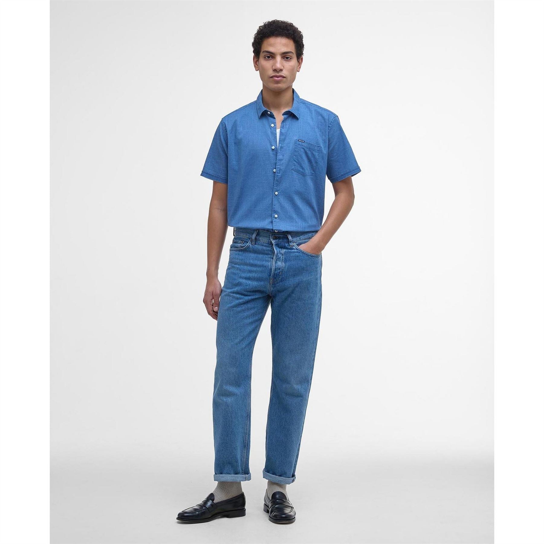 Barbour Pigment Short Sleeve Plain Shirt