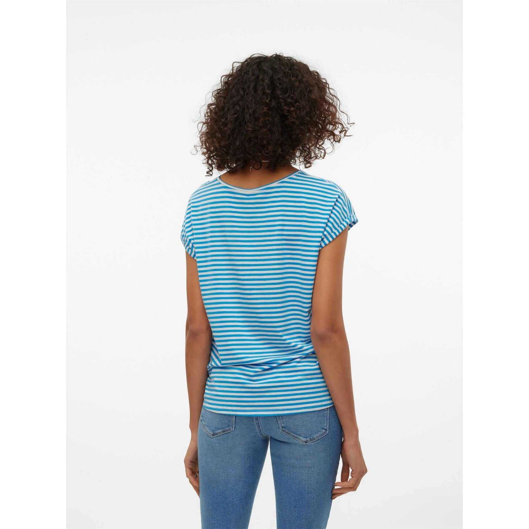 Vero Moda Womens Ava Plain Short Sleeve T-Shirt