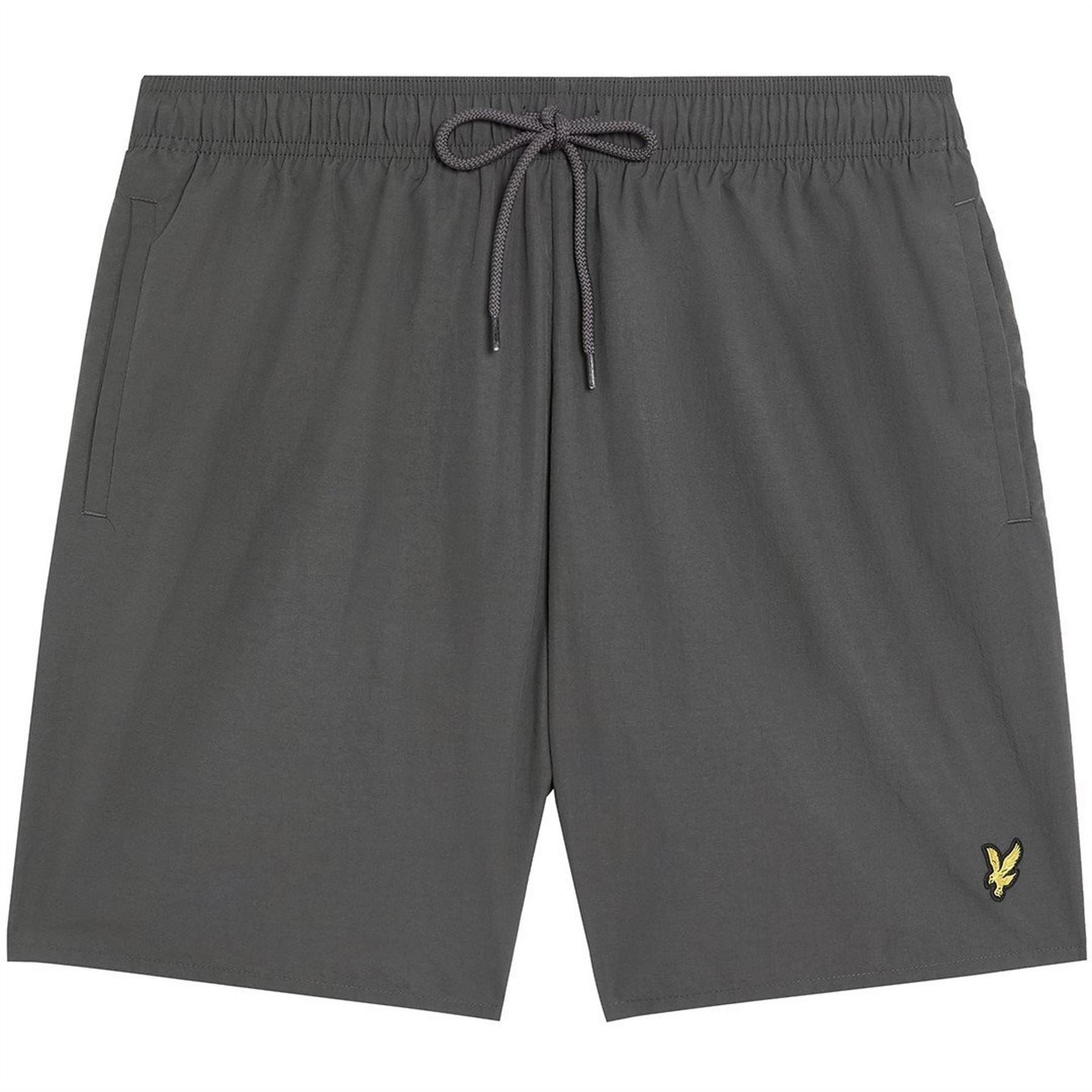 Lyle and Scott Plain Swimming Logo Print Shorts