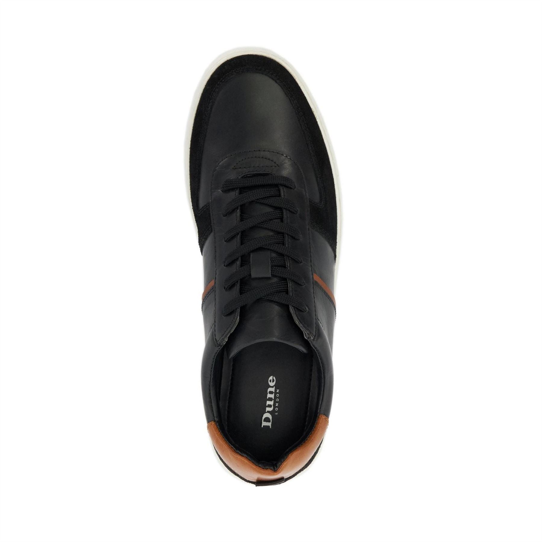 Dune London Theron Canvas Low Top Sneakers Lace Up