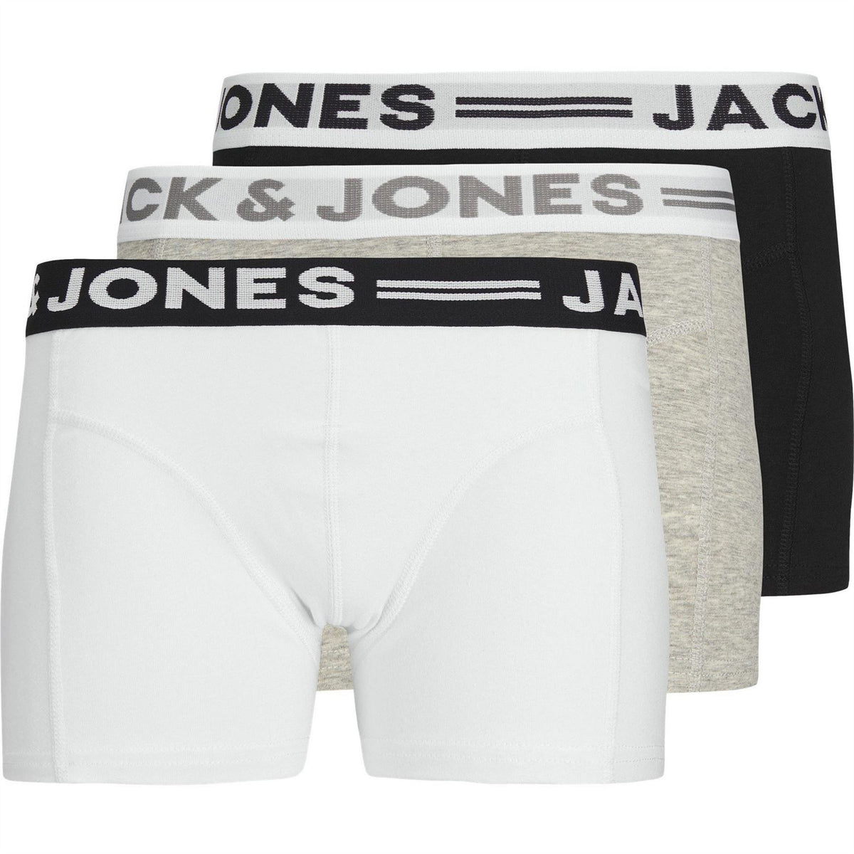 Jack and Jones Sense 3 Pack Boxer Brief