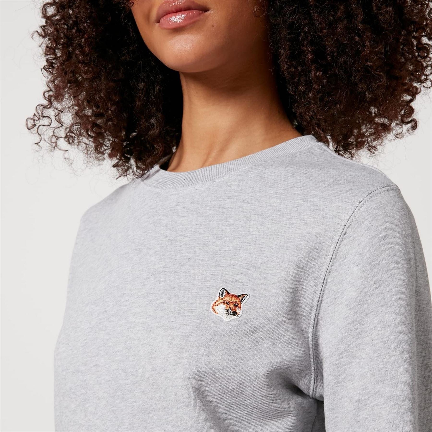 Maison Kitsune Head Patch Regular Sweatshirt
