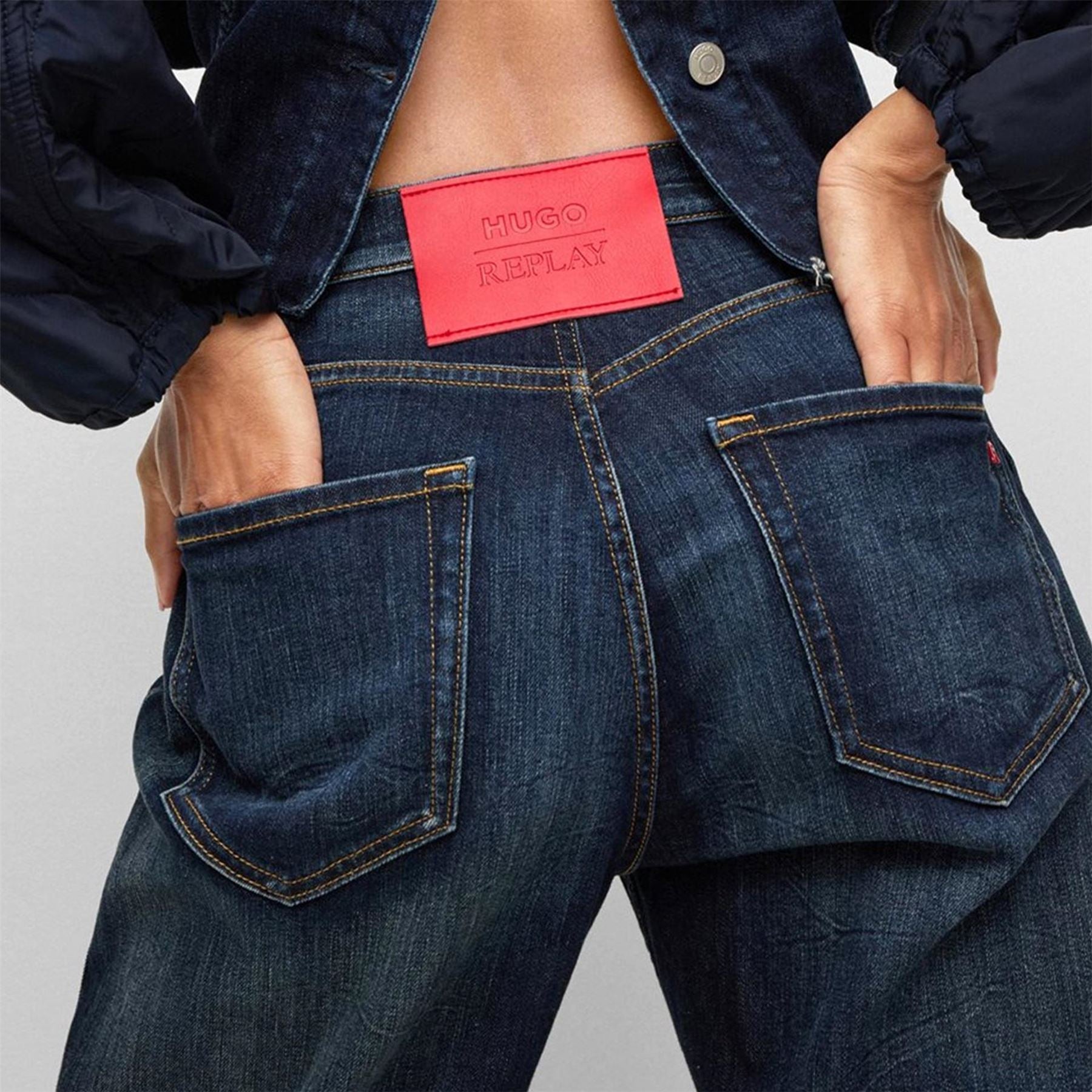 Hugo Keida Boyfriend Five Pocket Jeans