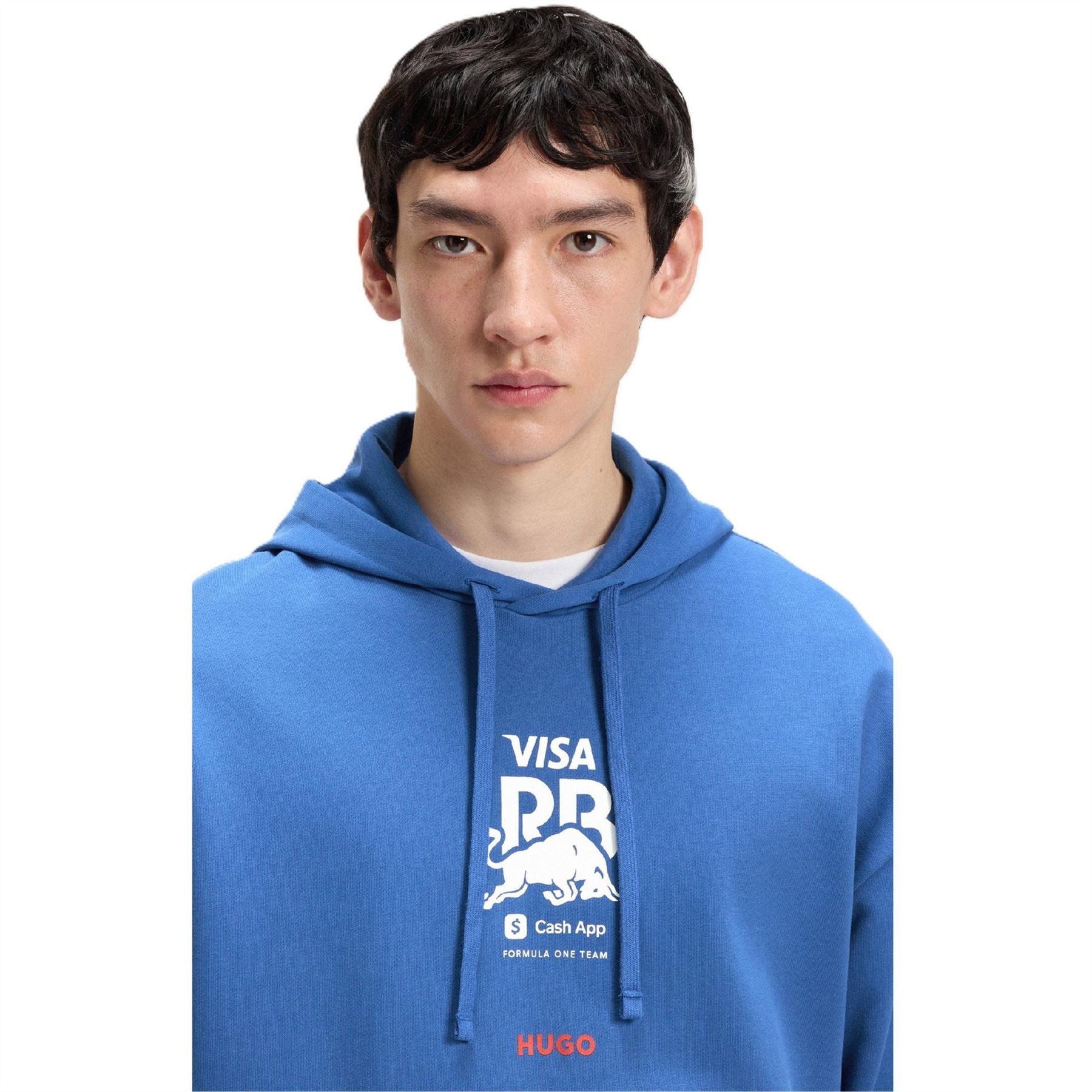 Hugo Hooded Neck Long Sleeve Kangaroo Pocket Sweatshirt