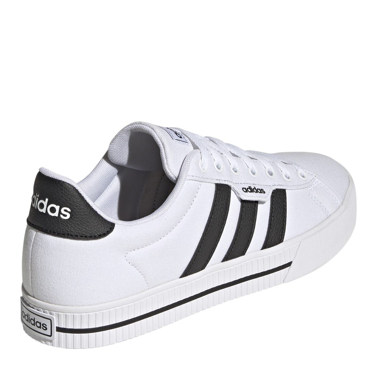 adidas Daily 3.0 Lace Up Low Top Sneakers
