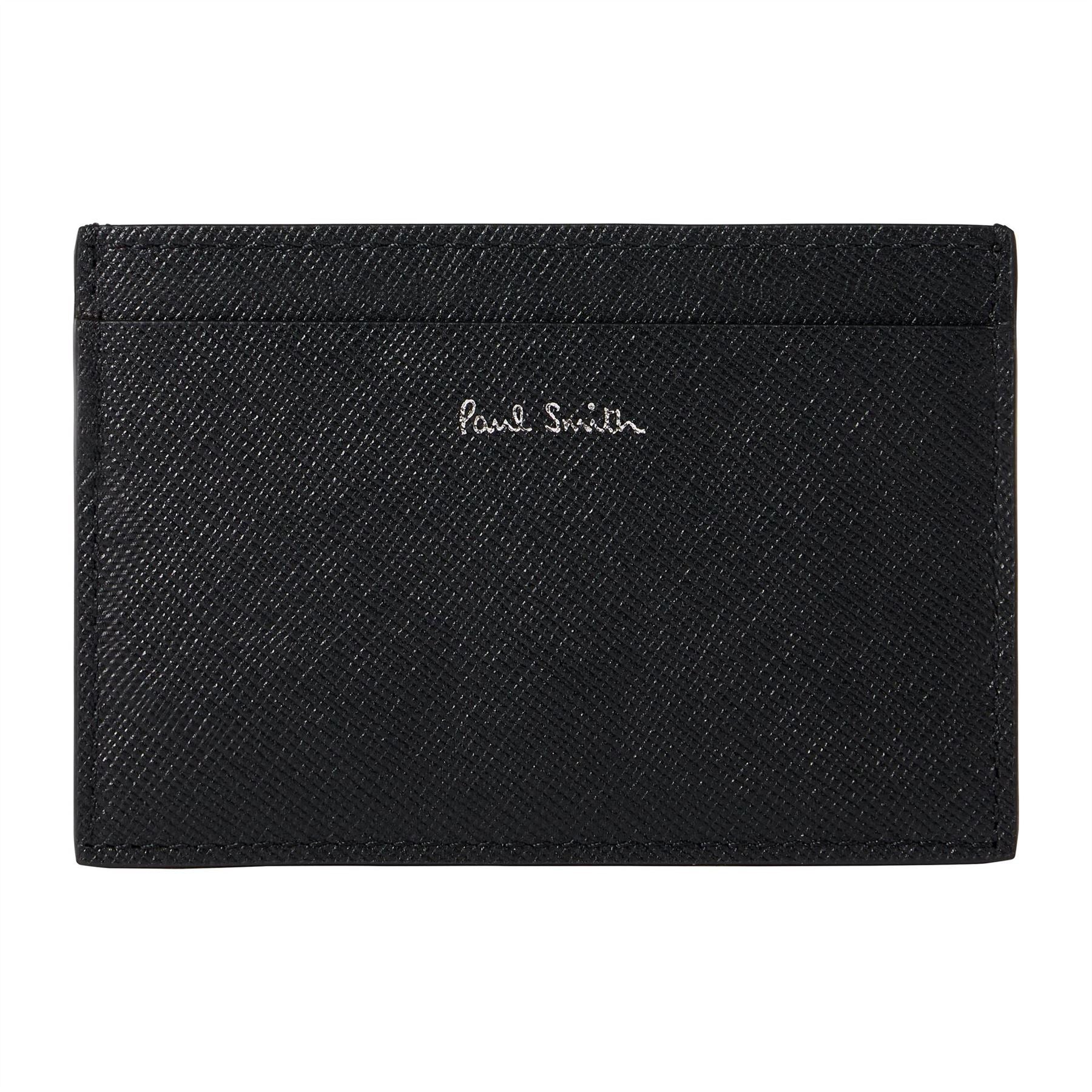 Paul Smith Graphic Print Card Holder with Logo