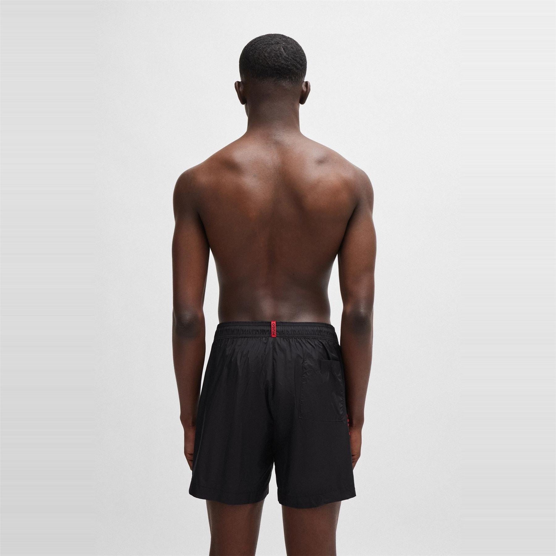 Hugo Regular Fit Swim Short with Drawstring