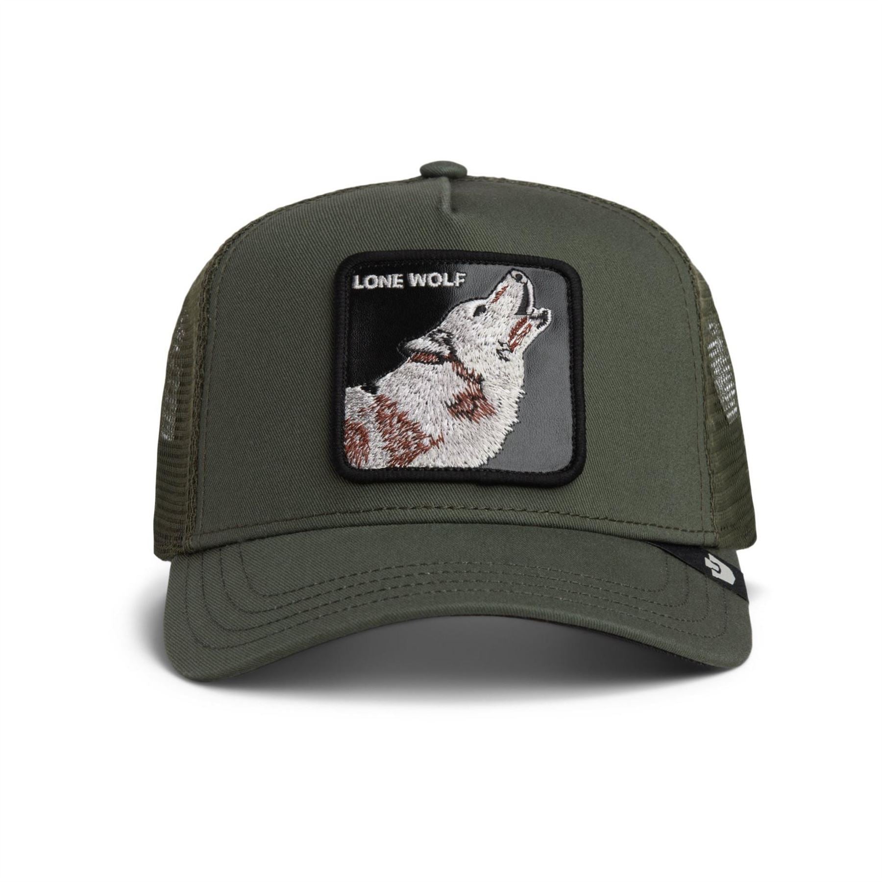 Goorin Bros Adjustable Trucker Cap with Pre-Curved Brim