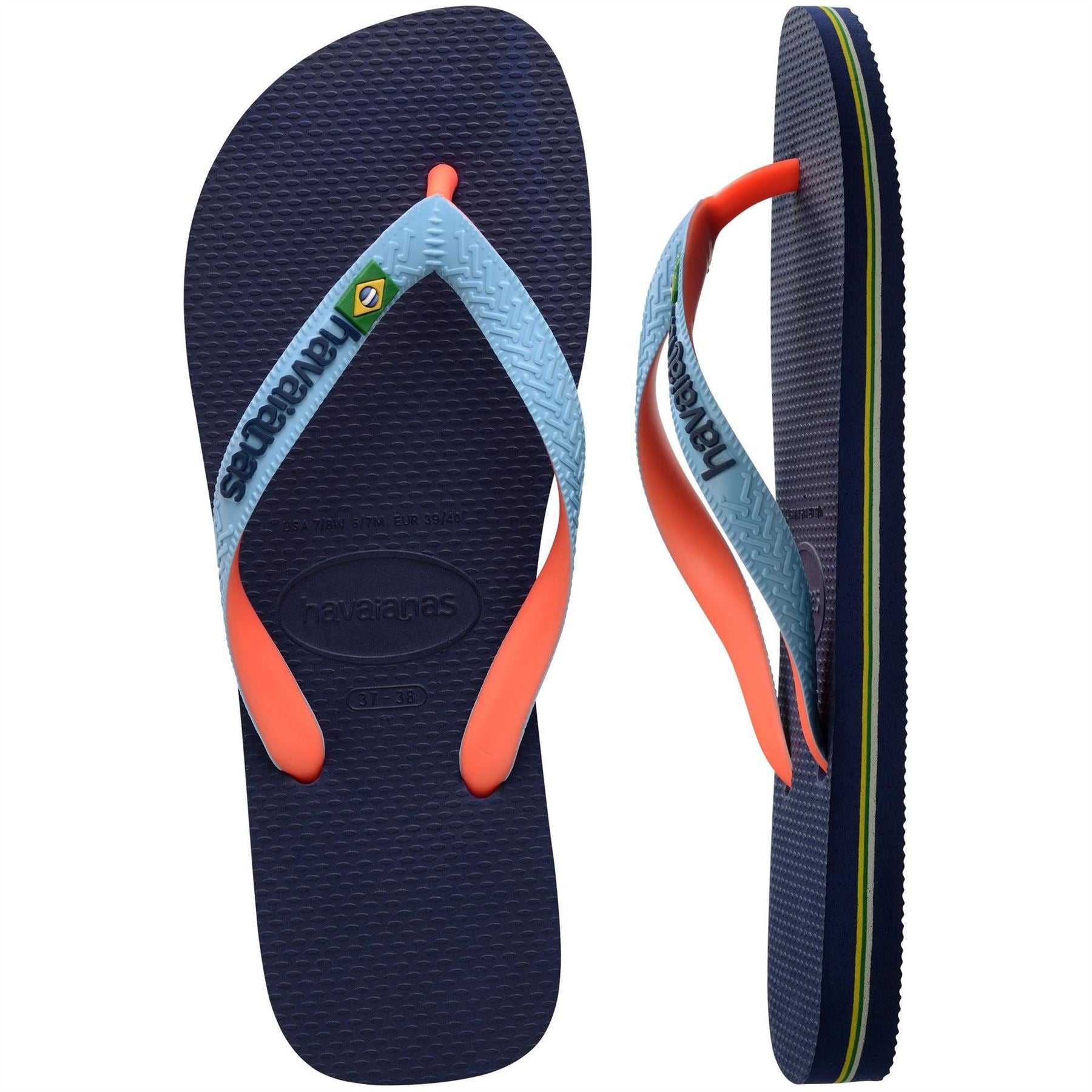 Havaianas Brasil Logo Flip Flops