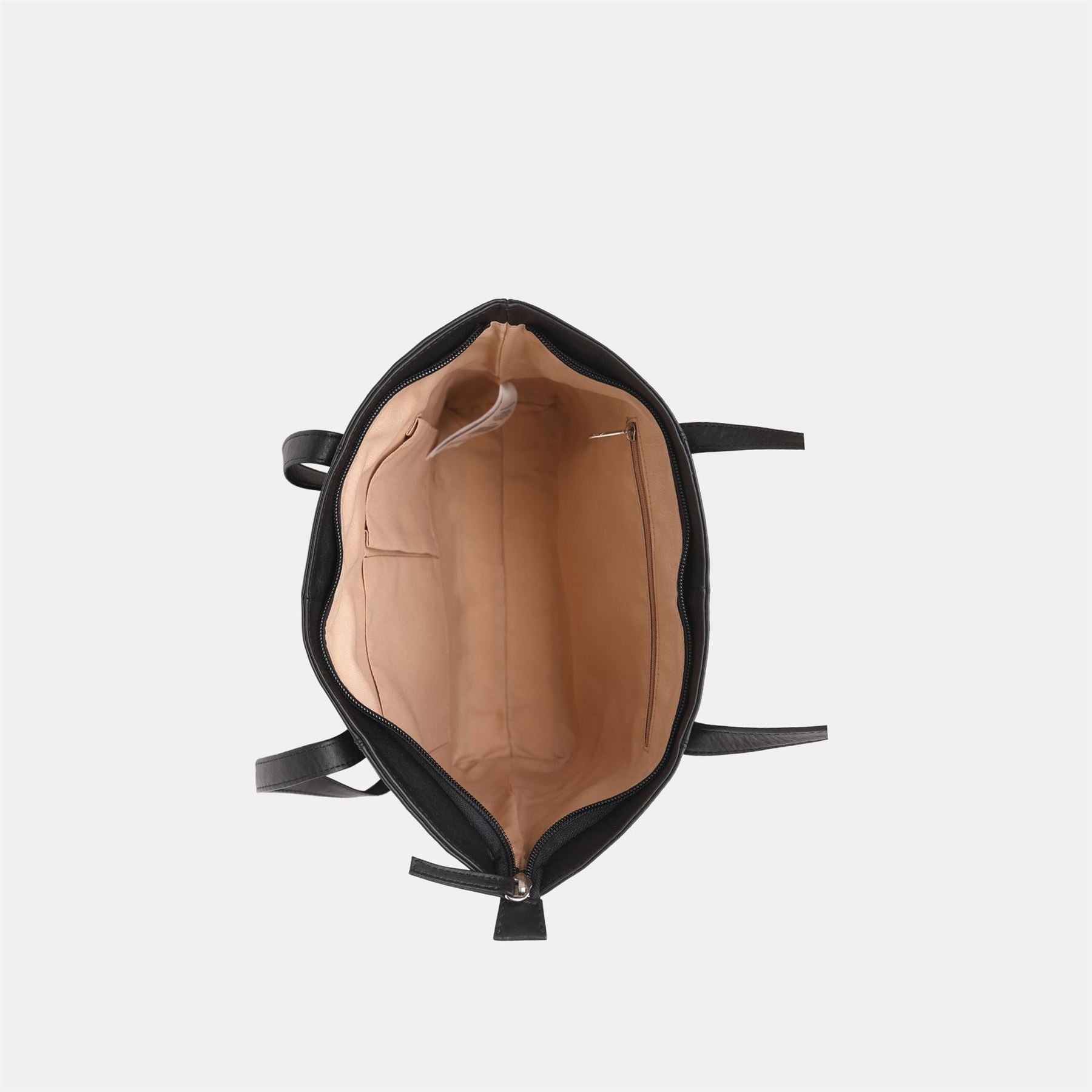 Firetrap Work Leather Zip Tote Bag