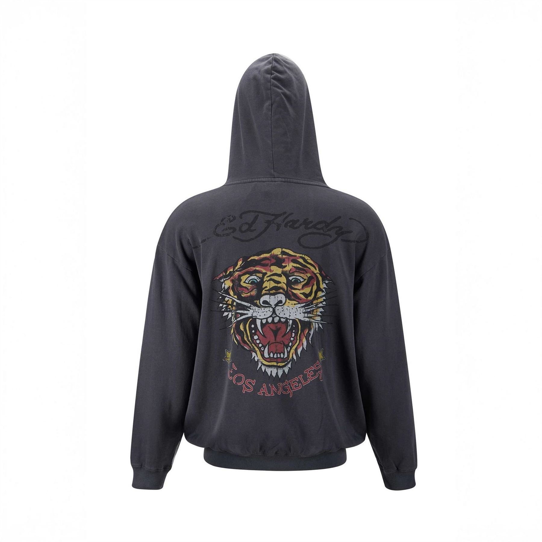 Ed Hardy Hooded Regular Fit Tiger Sweatshirt
