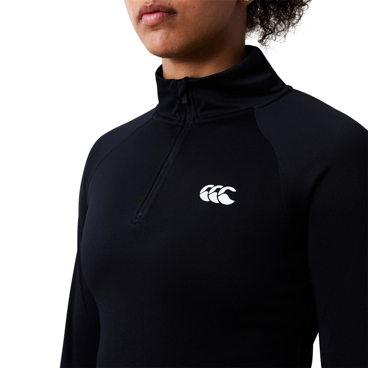 Canterbury Tempo+ Quarter Zip Long Sleeve T-Shirt