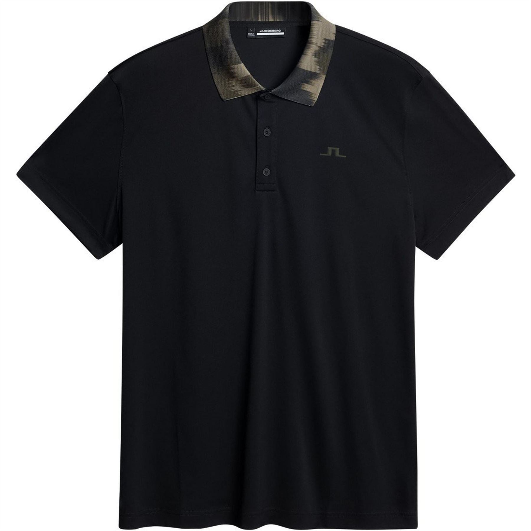 J Lindeberg Golf Collared Neck Short Sleeve Polo Shirt