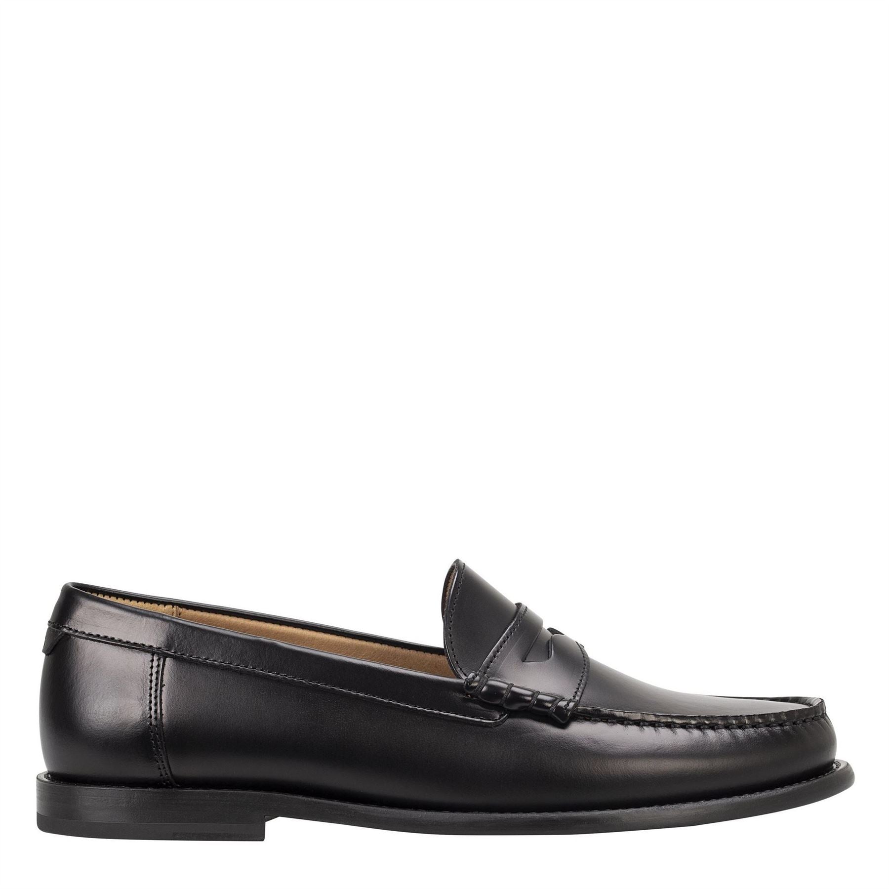 Boss Tevan Mocc Penny Loafers with Low Heel