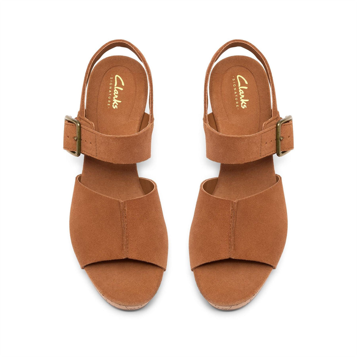 Clarks Wedge Sandals