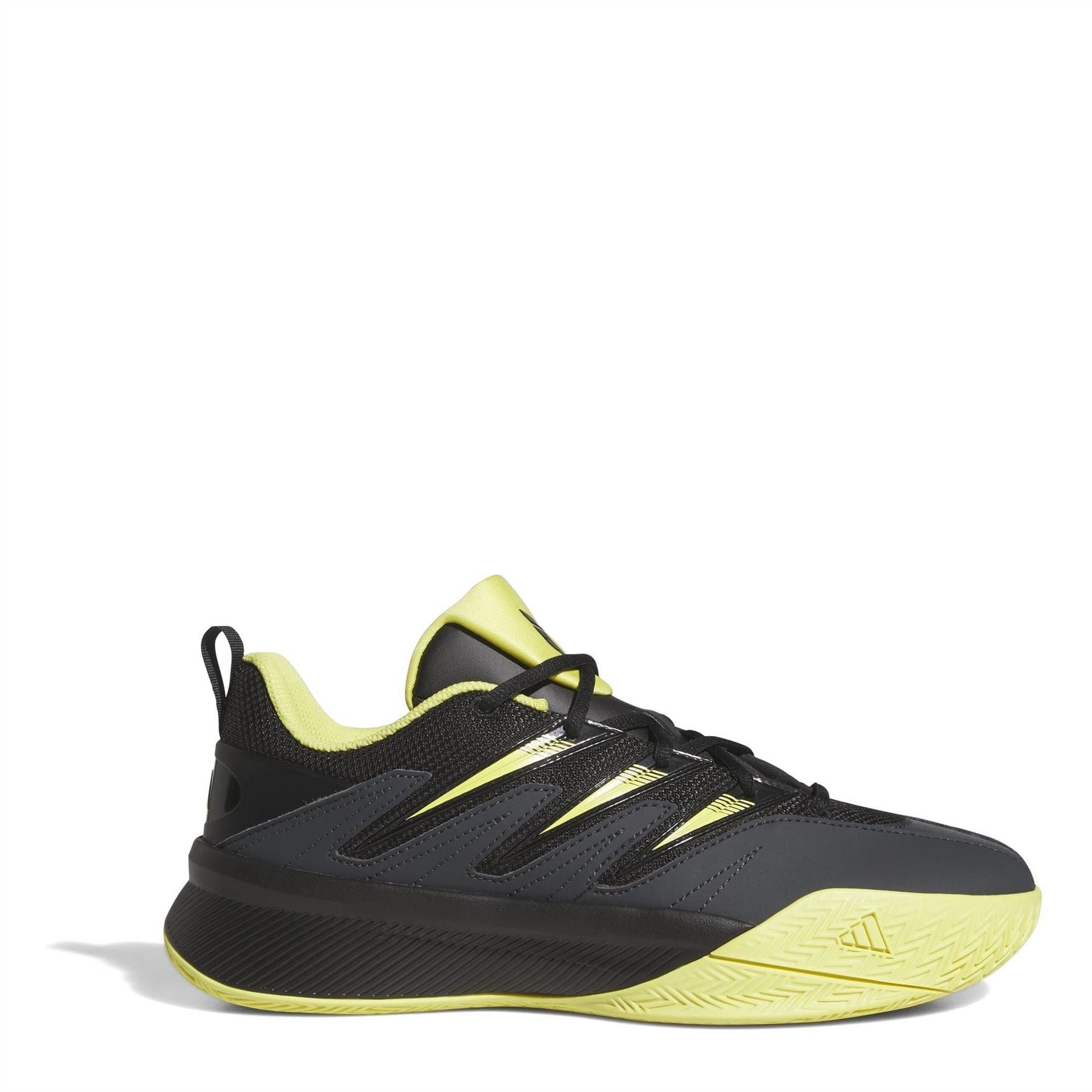 adidas Dame Court 3 Lace-Up Low Top Sneakers
