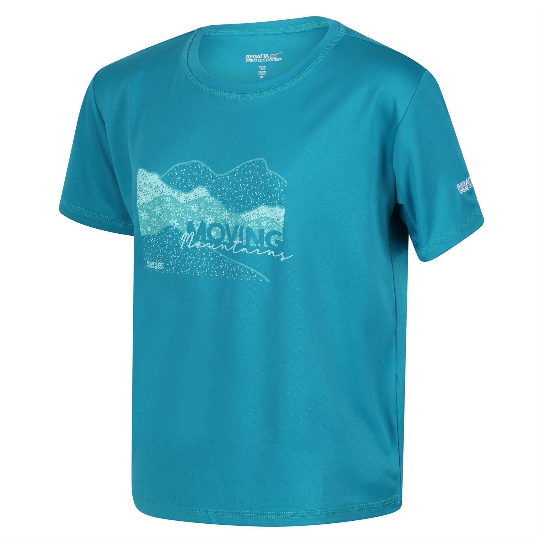 Regatta Text Graphic Crew Neck Short Sleeve Jersey T-Shirt