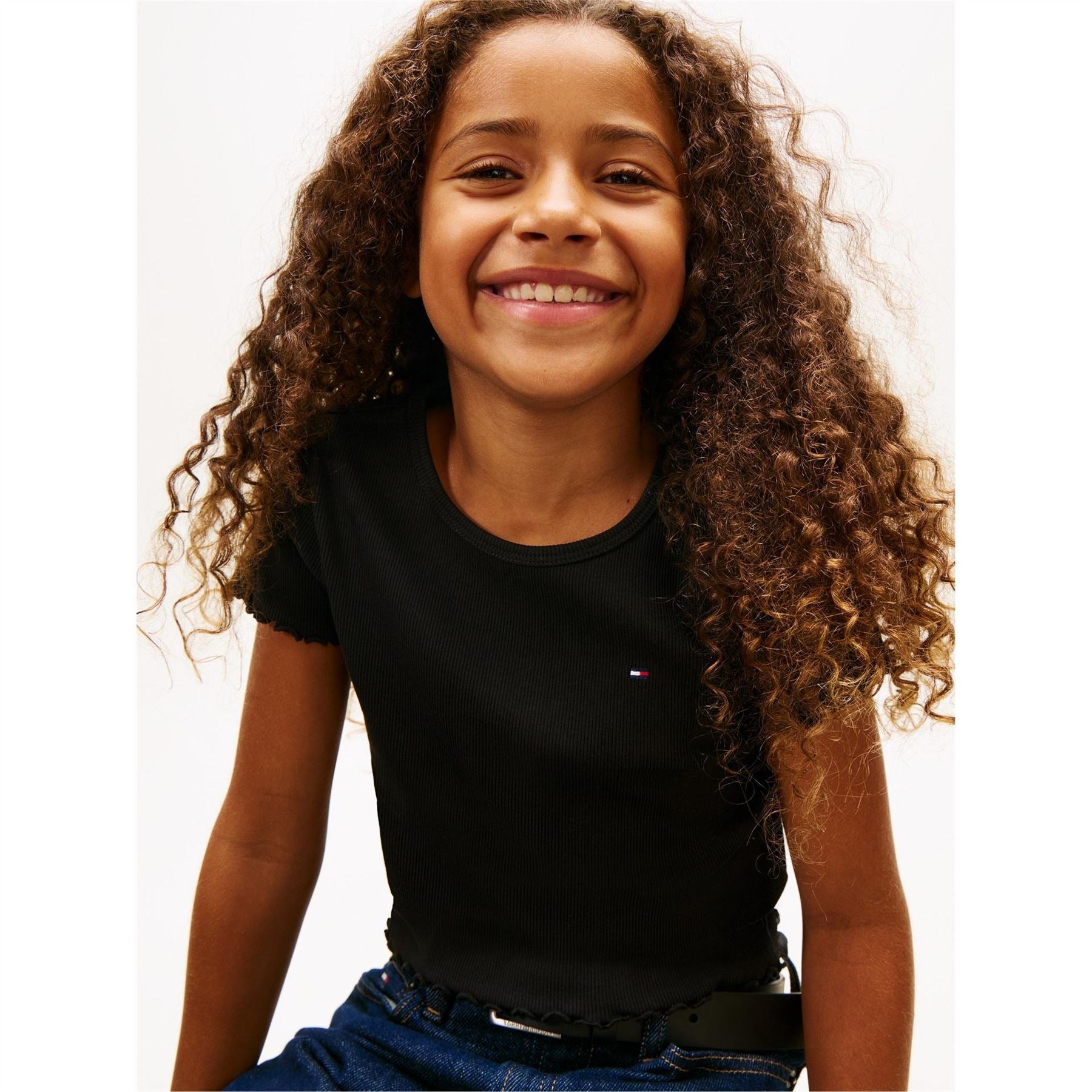 Tommy Hilfiger Essential Rib Crop Top
