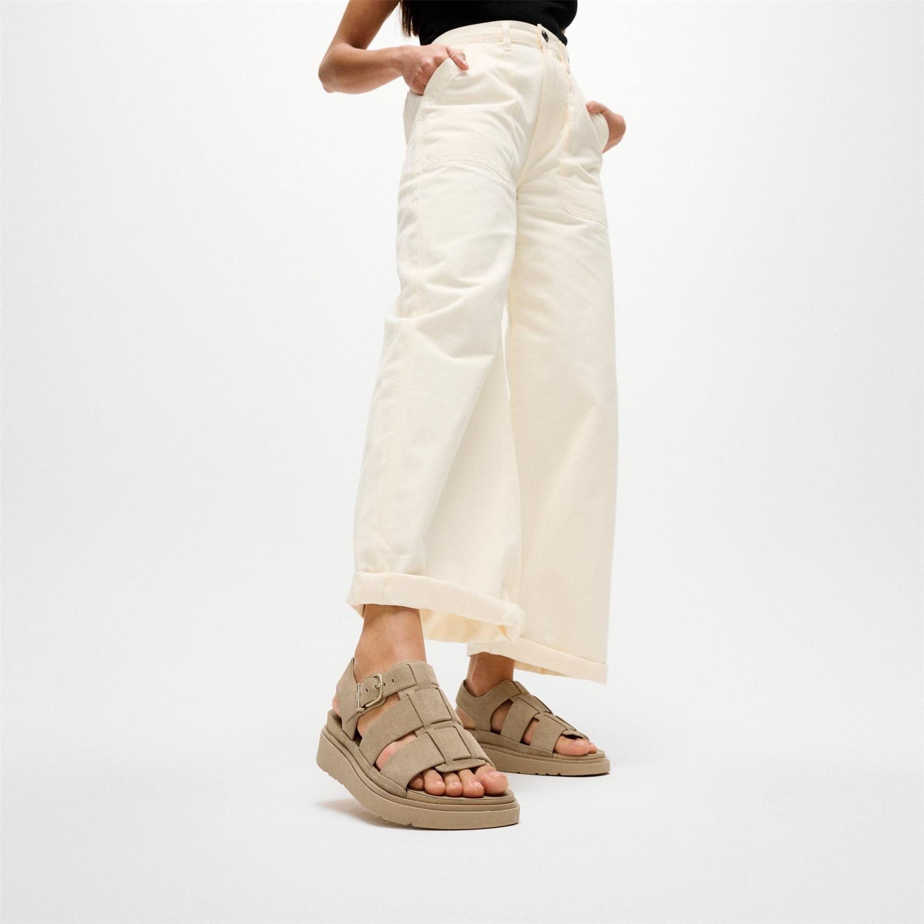 Fitflop Fisherman Platform Open Toe Sandals