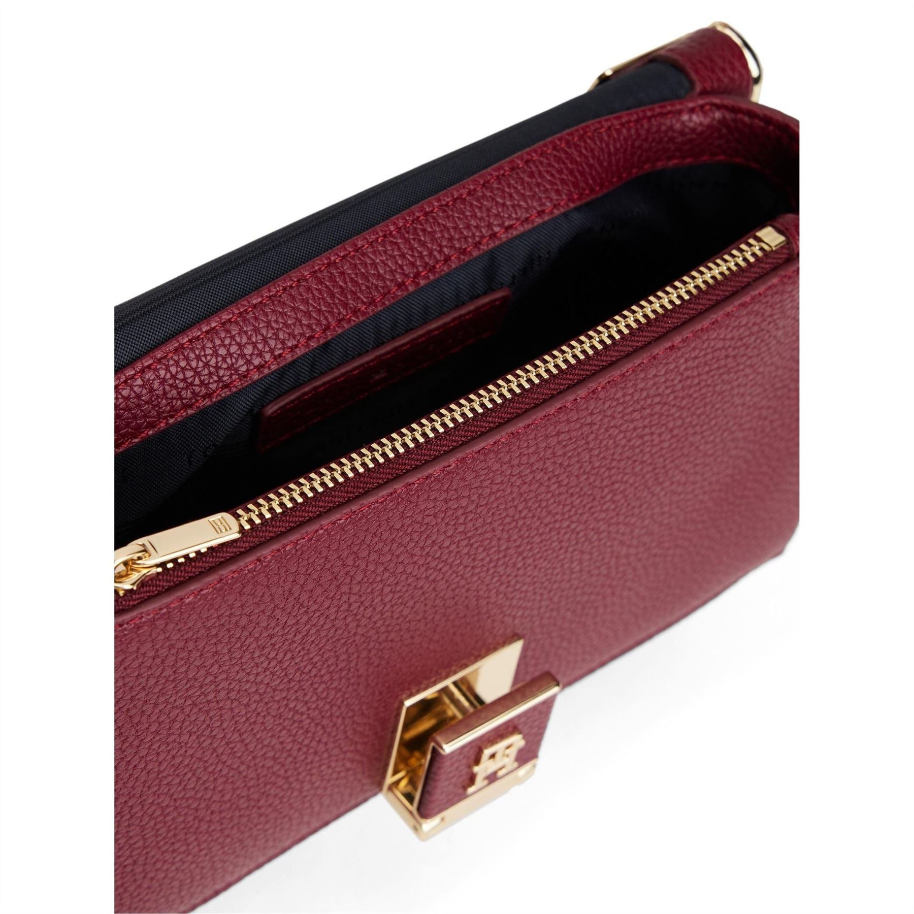 Tommy Hilfiger t
Textured Gold Tone Mini Cross Body Bag