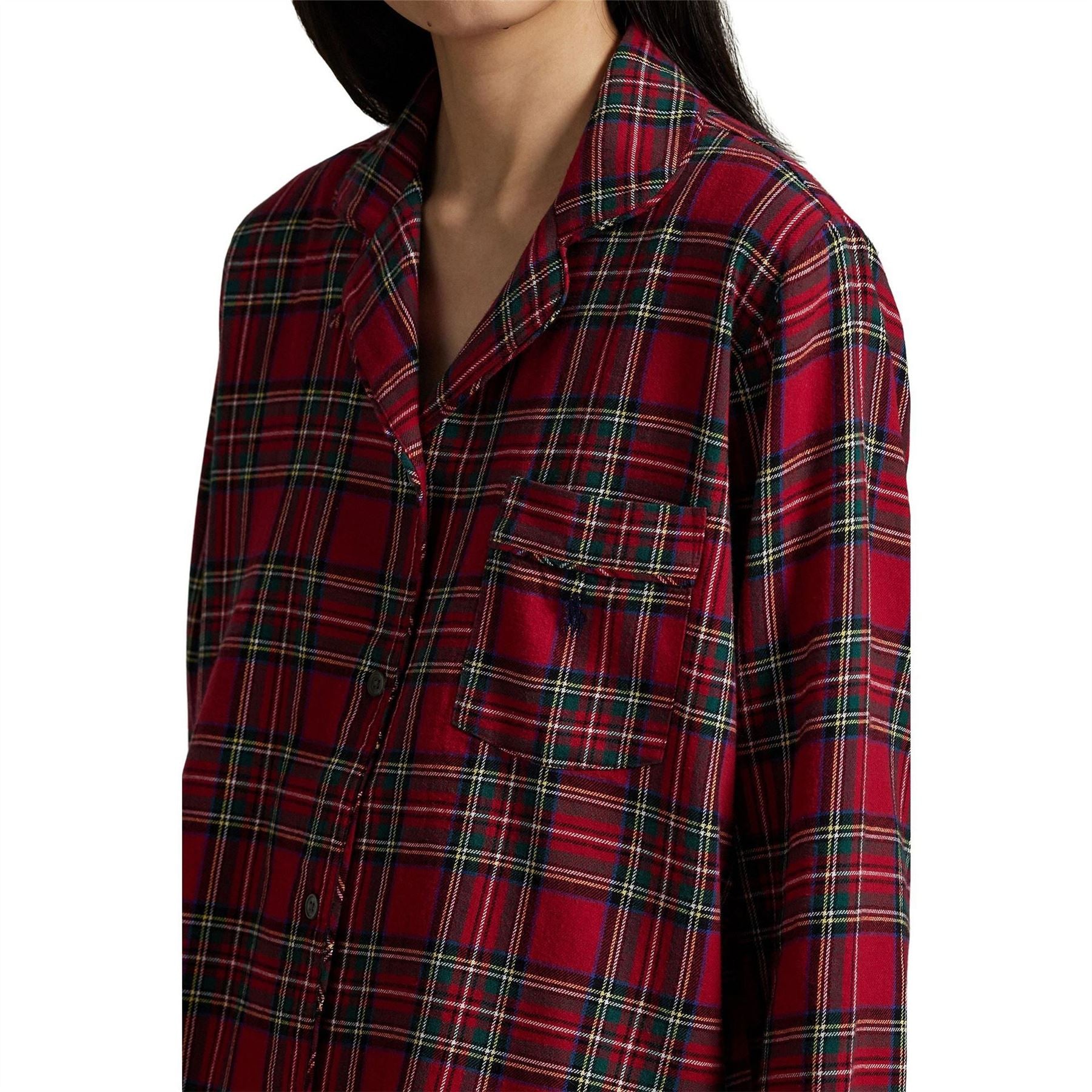 Polo Ralph Lauren Madison Collared Neck Long Sleeve Pyjama Set