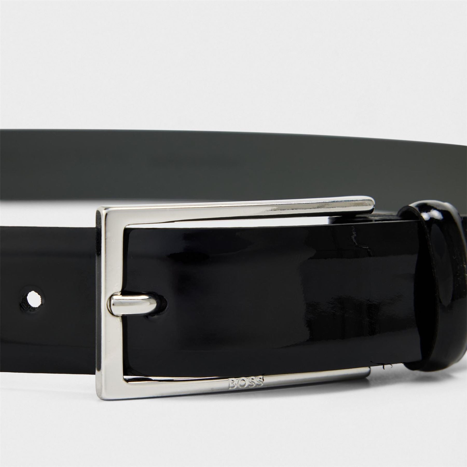 Boss Patent Leather Belt
