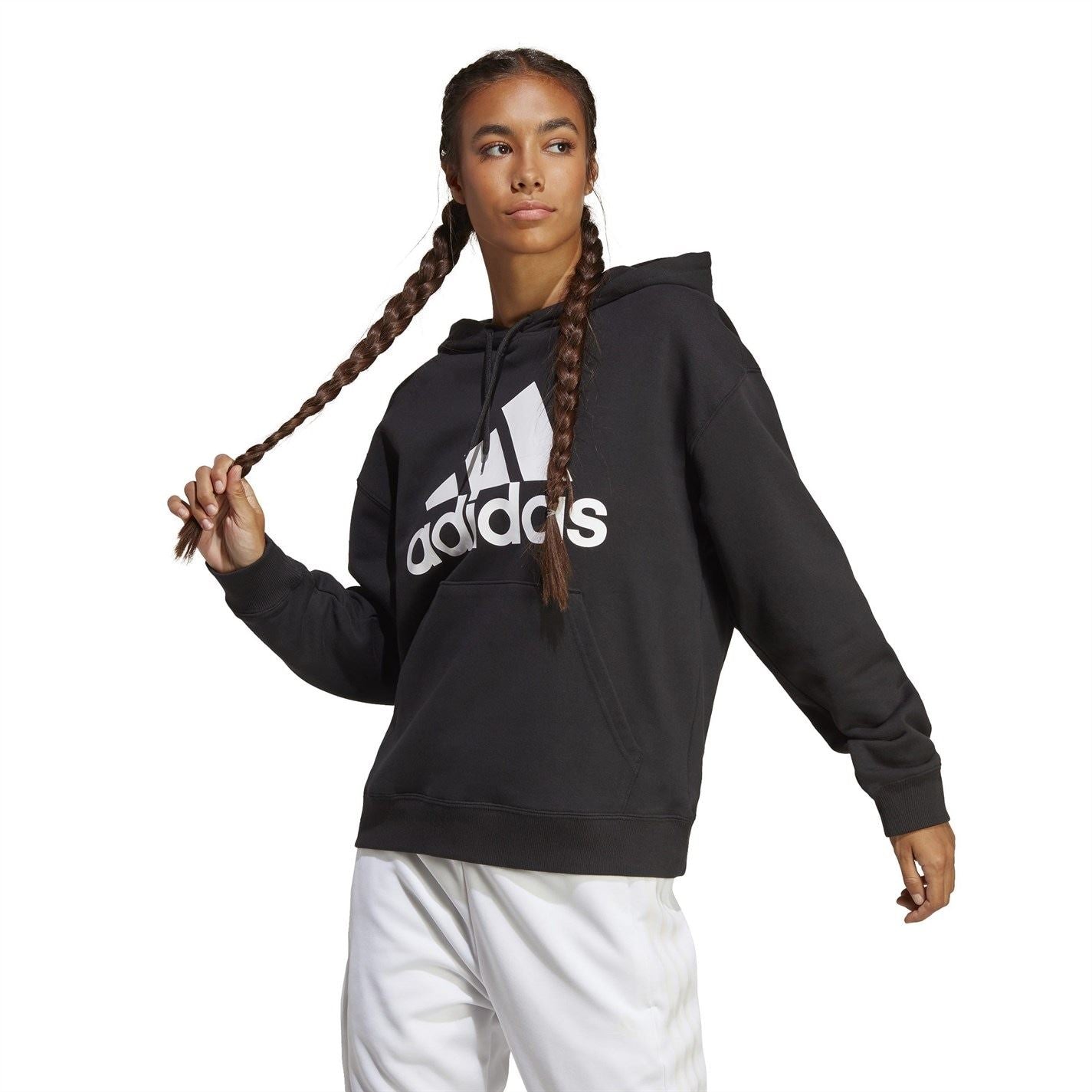 adidas Badge Of Sport Hoodie Ladies